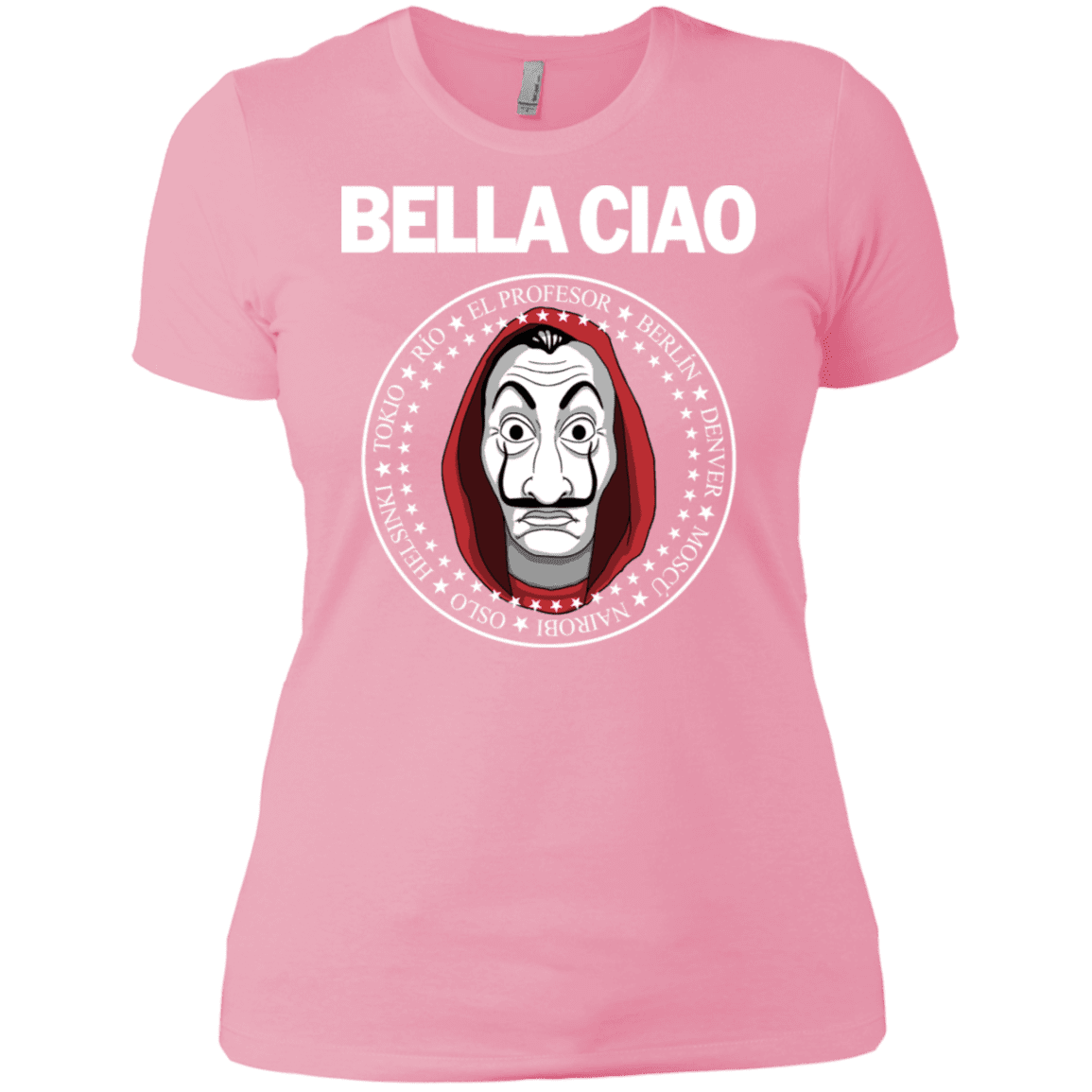 T-Shirts Light Pink / X-Small Bella Ciao Women's Premium T-Shirt