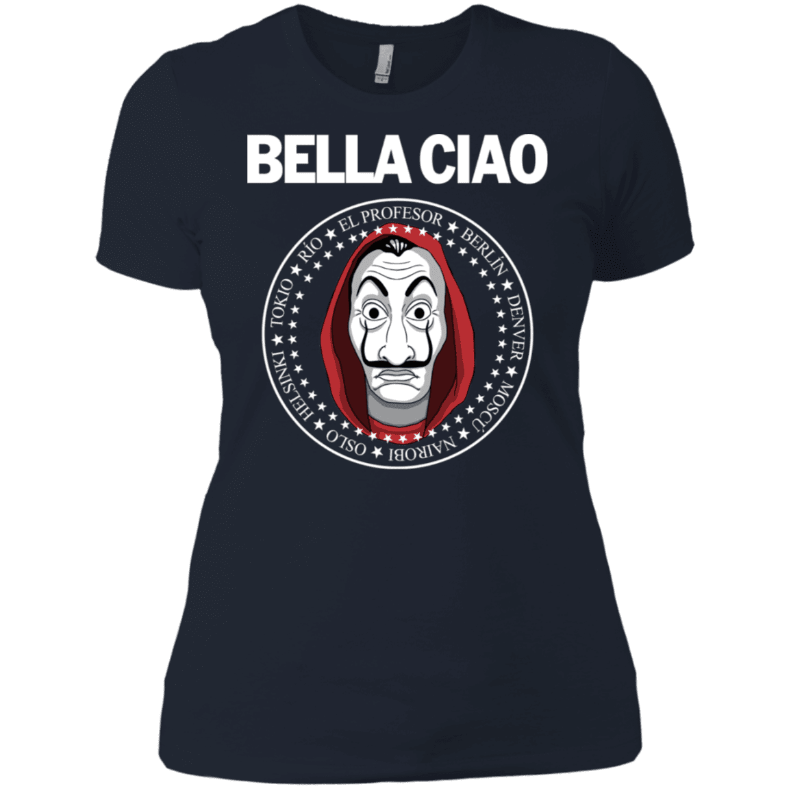 T-Shirts Midnight Navy / X-Small Bella Ciao Women's Premium T-Shirt