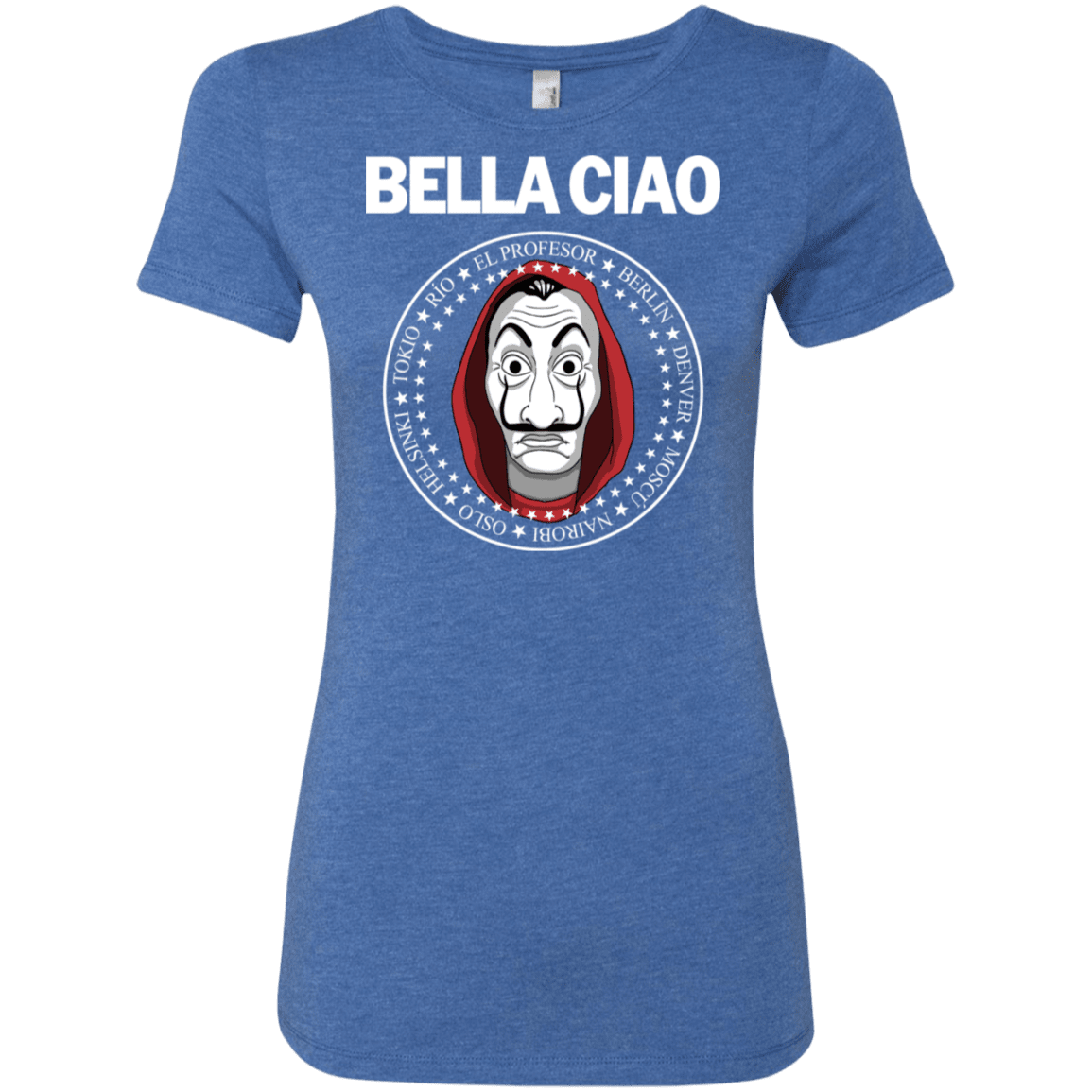 T-Shirts Vintage Royal / S Bella Ciao Women's Triblend T-Shirt