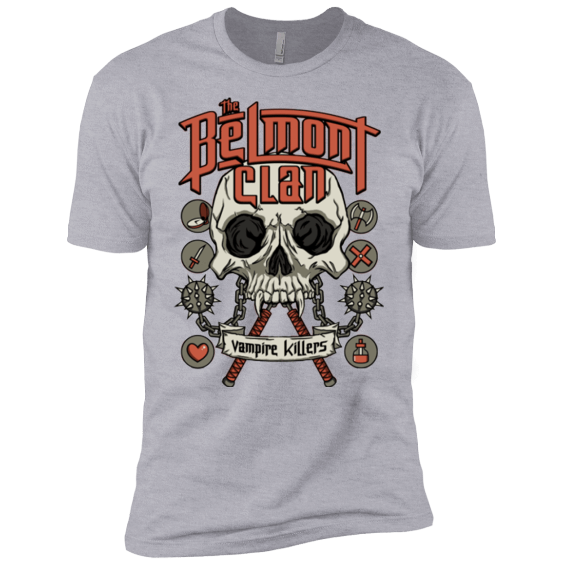 T-Shirts Heather Grey / YXS Belmont Clan Boys Premium T-Shirt