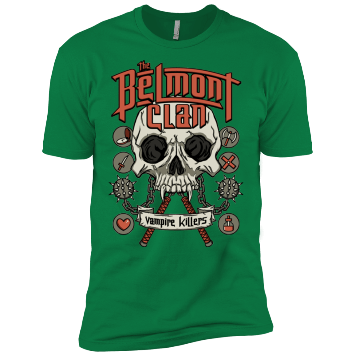 T-Shirts Kelly Green / X-Small Belmont Clan Men's Premium T-Shirt