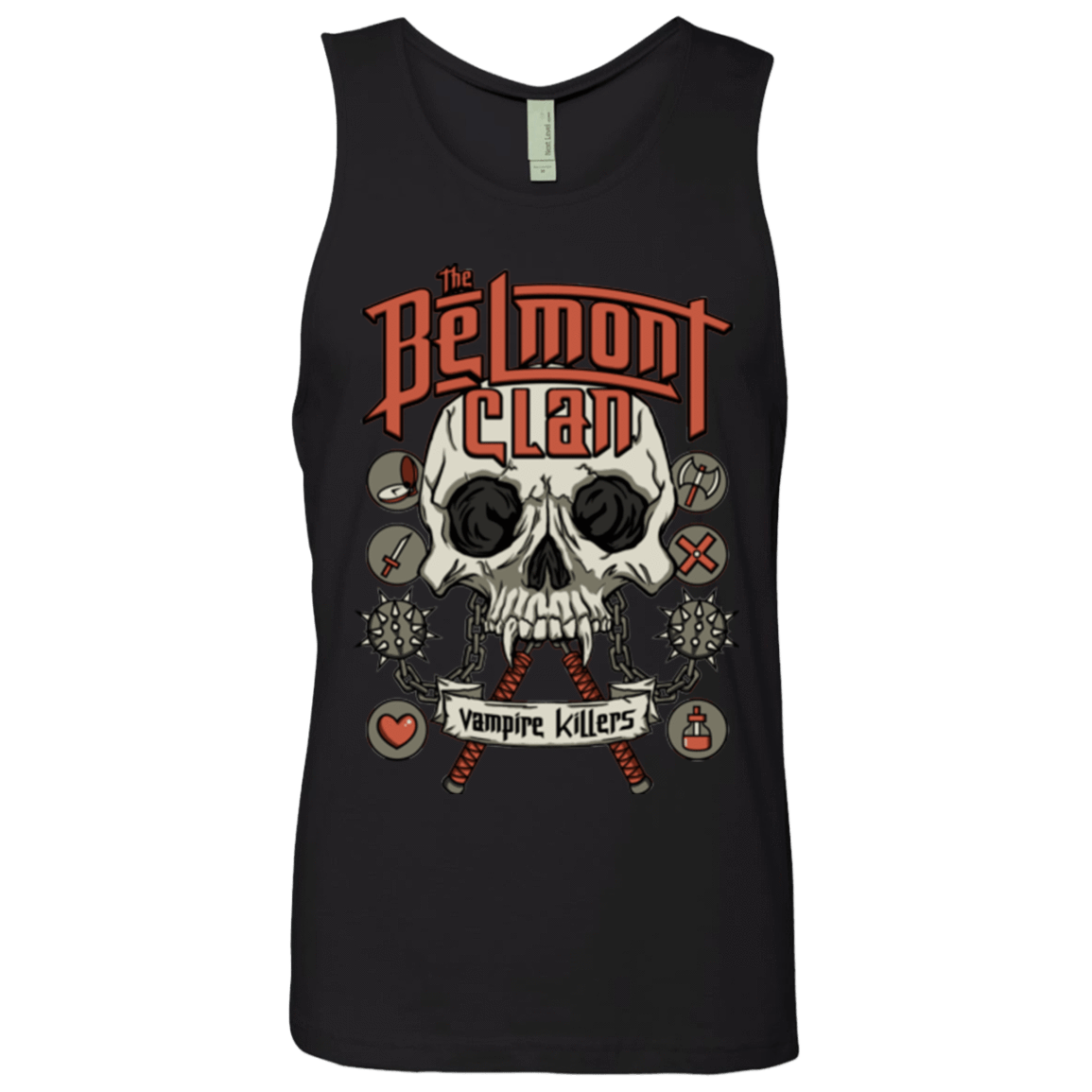 T-Shirts Black / Small Belmont Clan Men's Premium Tank Top