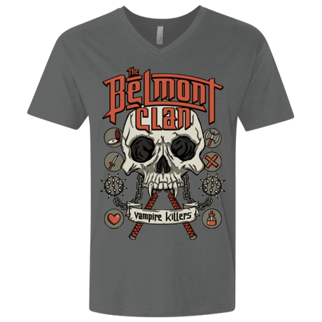 T-Shirts Heavy Metal / X-Small Belmont Clan Men's Premium V-Neck