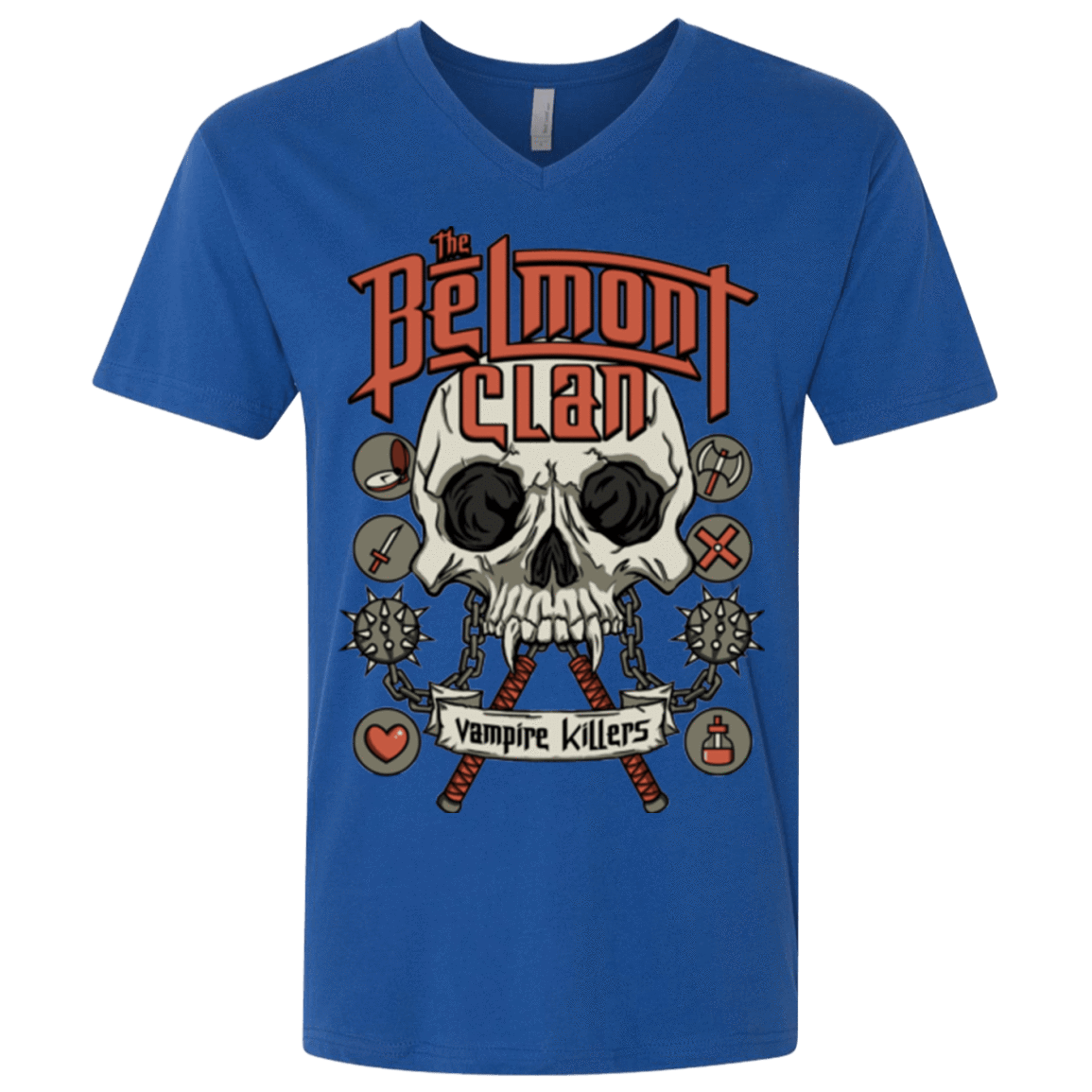 T-Shirts Royal / X-Small Belmont Clan Men's Premium V-Neck