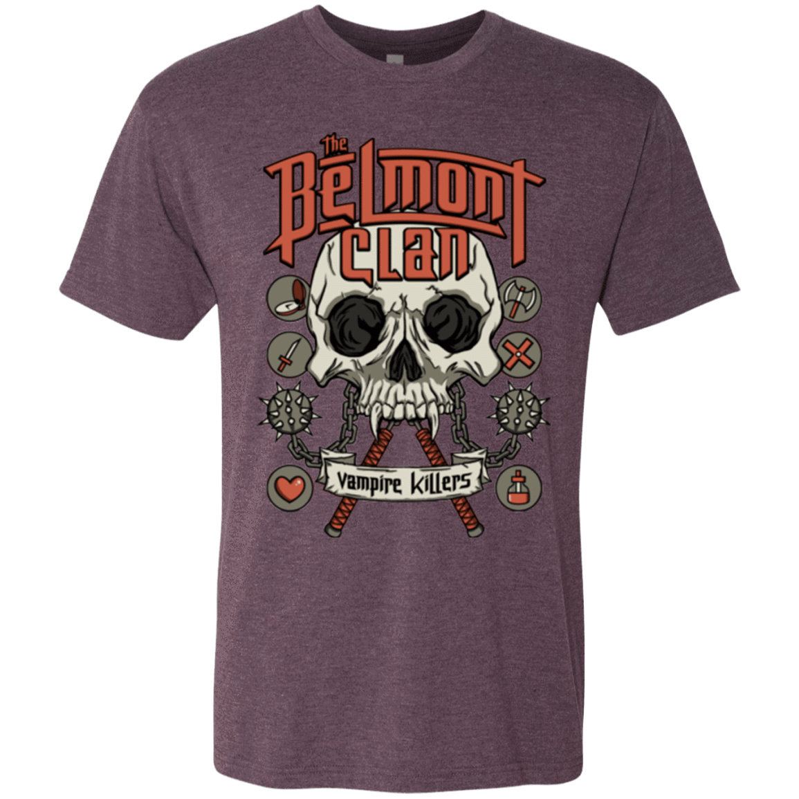 T-Shirts Vintage Purple / Small Belmont Clan Men's Triblend T-Shirt