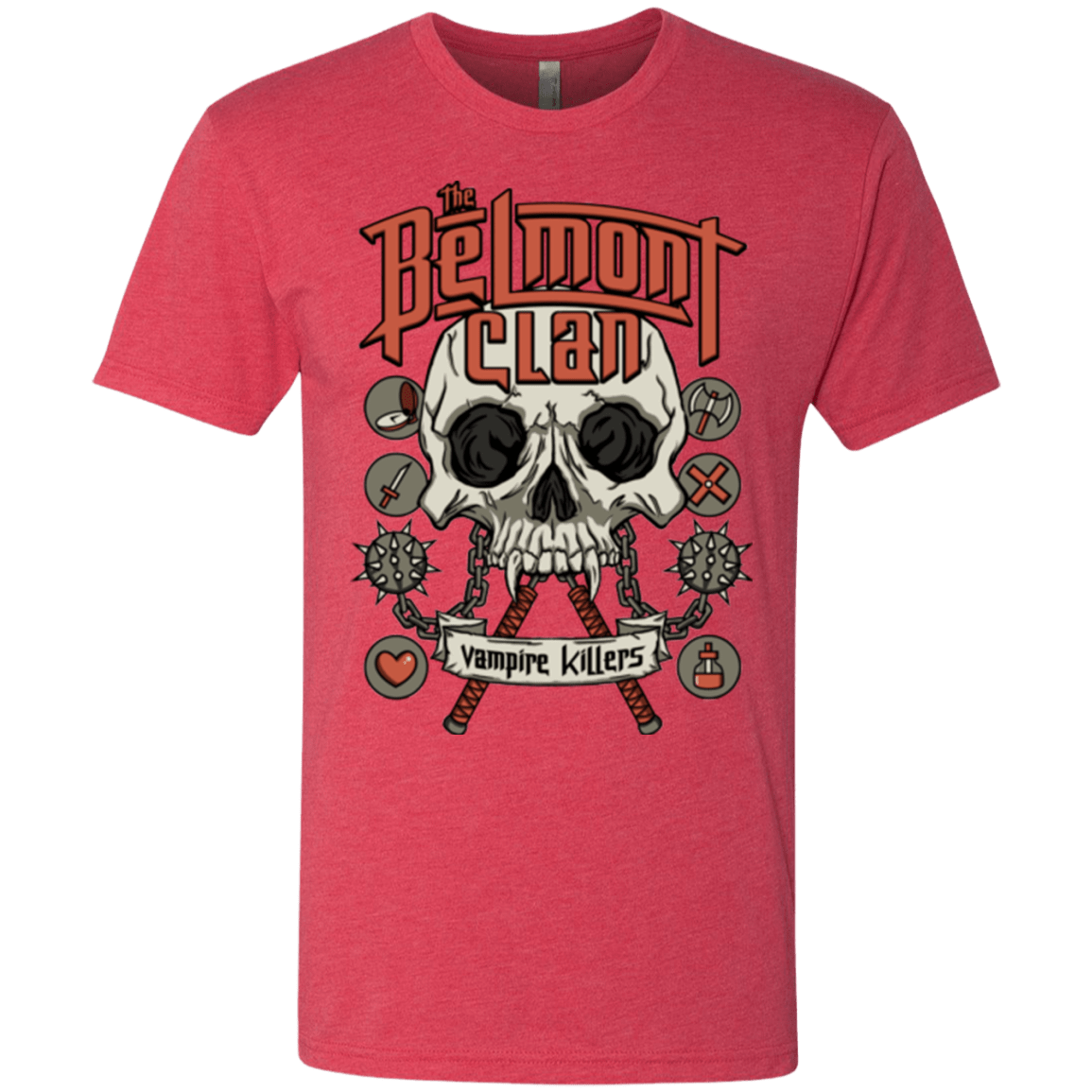 T-Shirts Vintage Red / Small Belmont Clan Men's Triblend T-Shirt