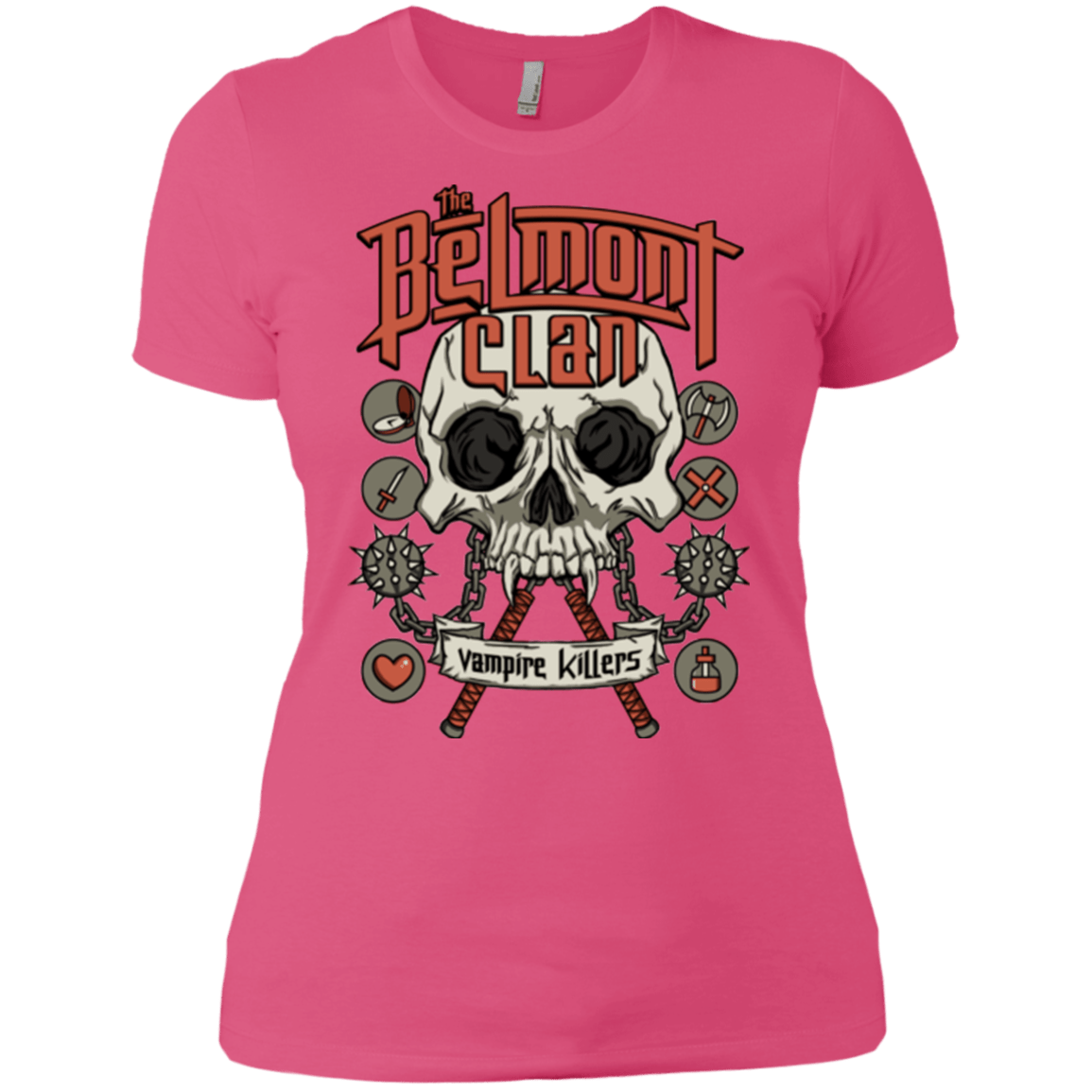 T-Shirts Hot Pink / X-Small Belmont Clan Women's Premium T-Shirt