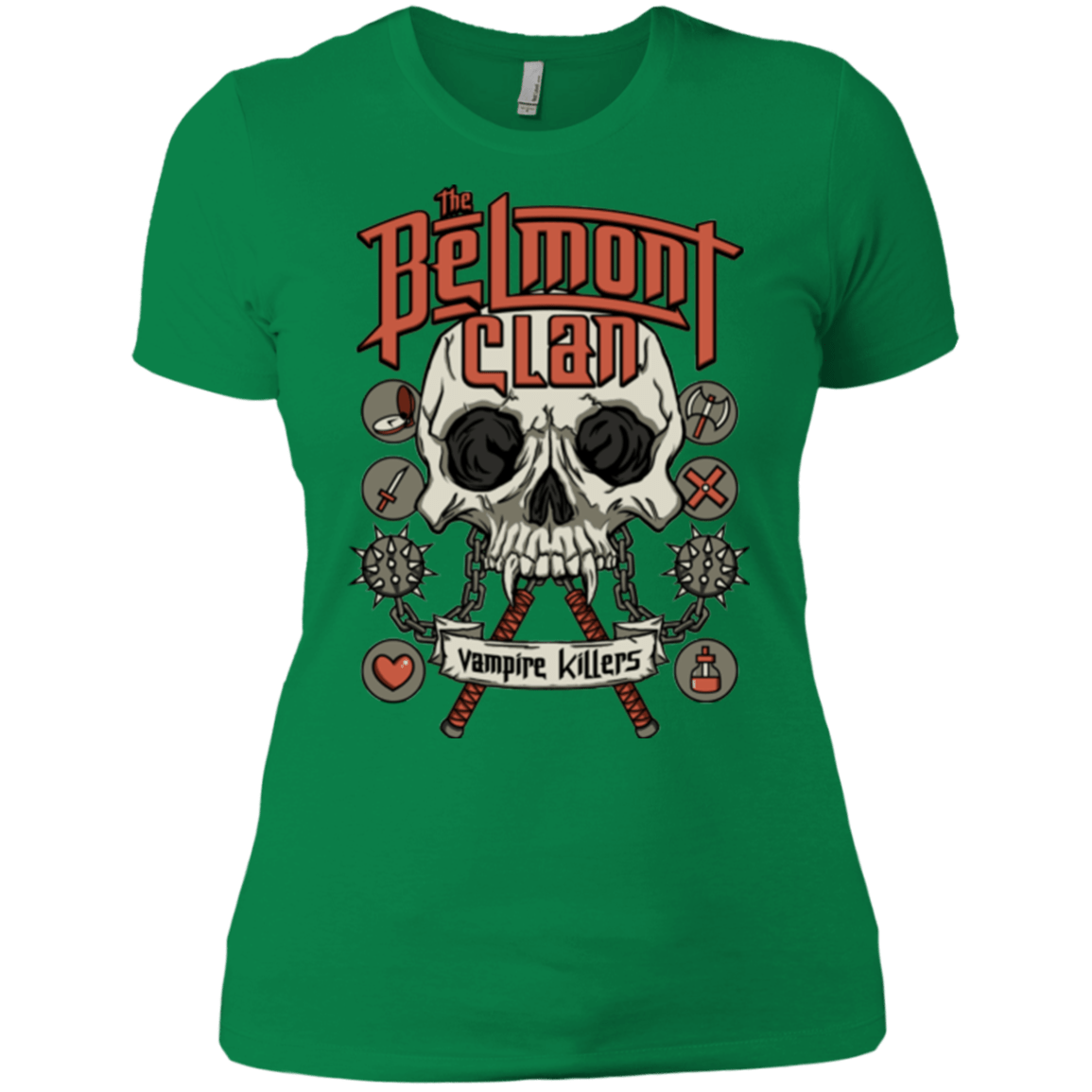 T-Shirts Kelly Green / X-Small Belmont Clan Women's Premium T-Shirt