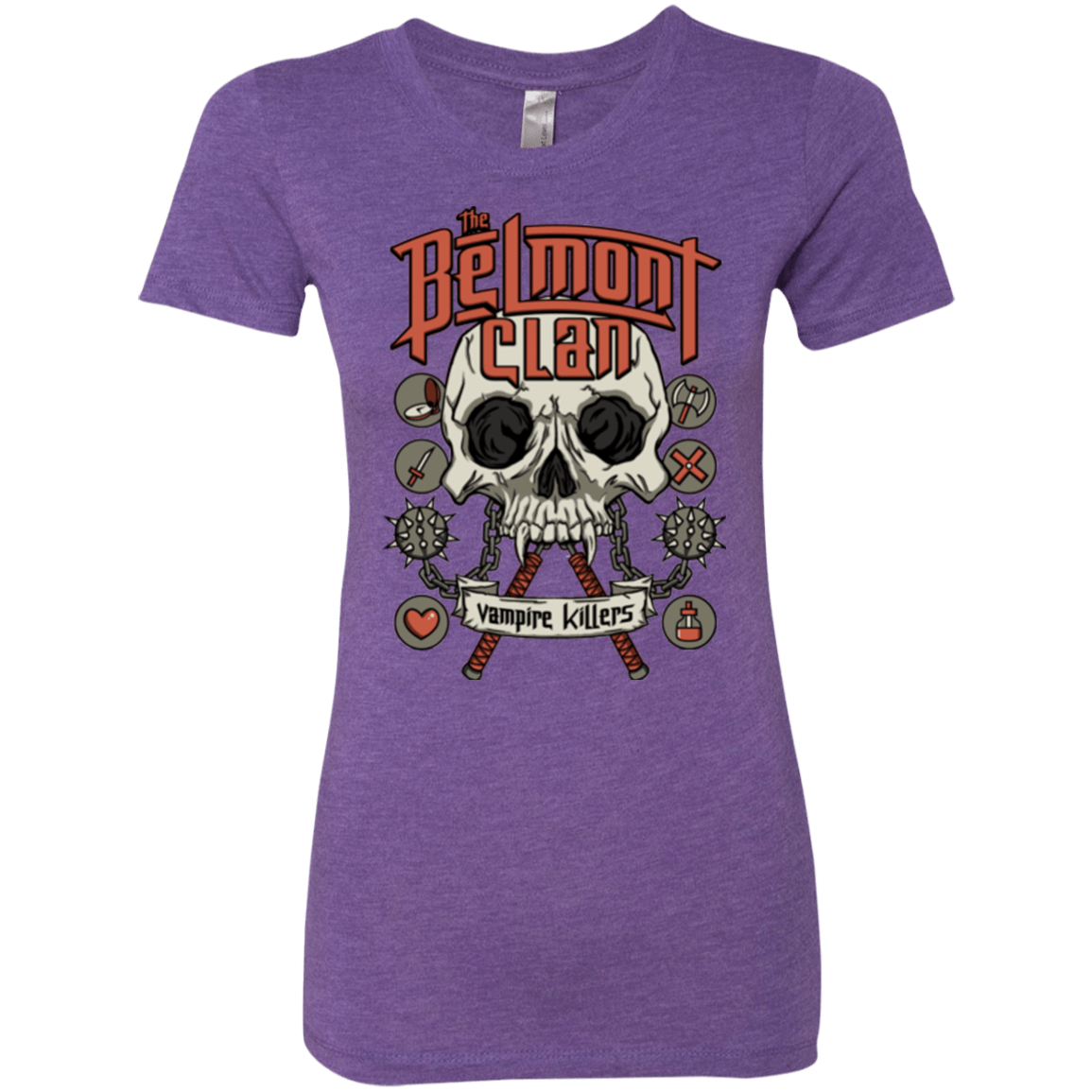 T-Shirts Purple Rush / Small Belmont Clan Women's Triblend T-Shirt