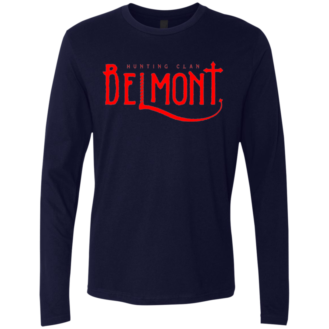 T-Shirts Midnight Navy / Small Belmont Men's Premium Long Sleeve