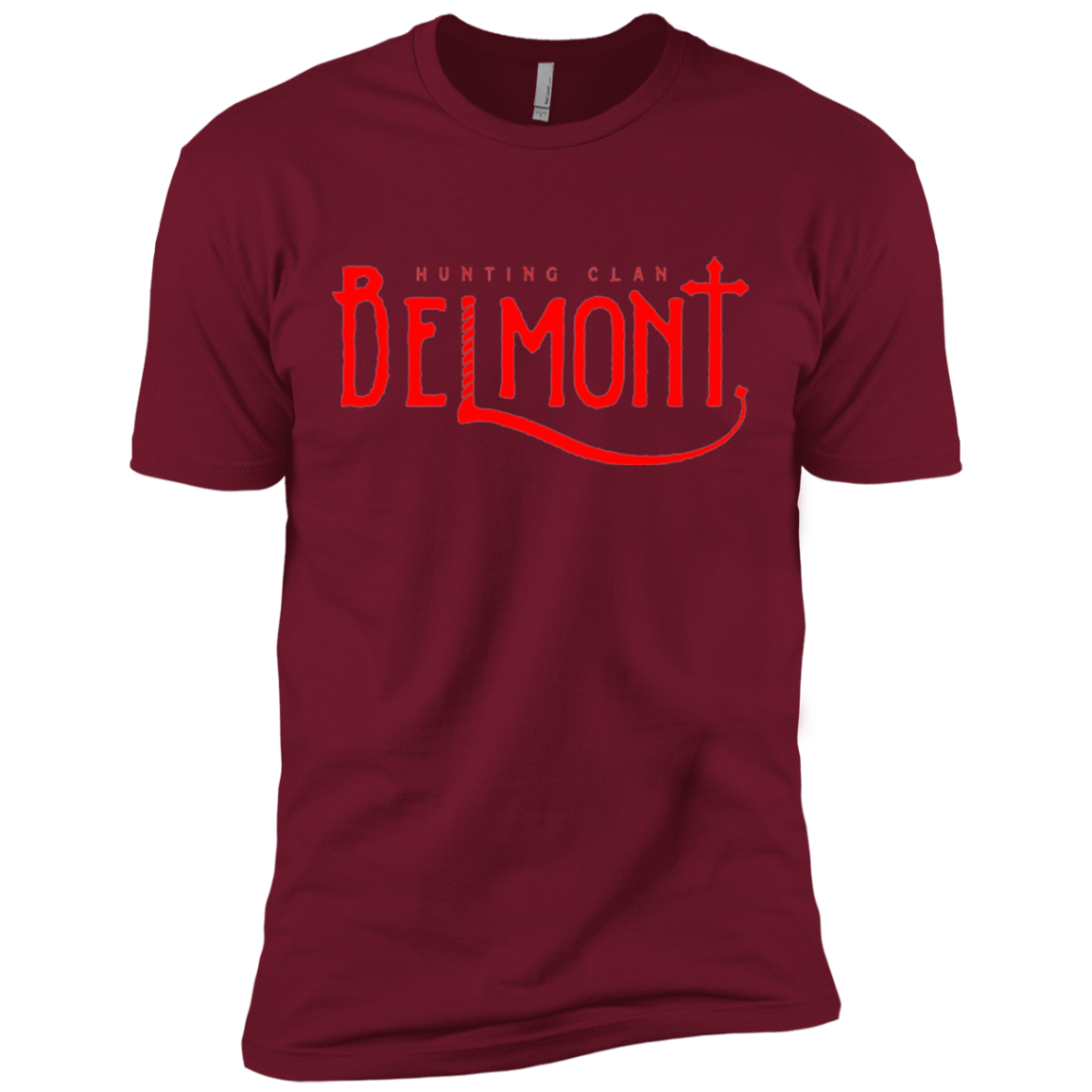 T-Shirts Cardinal / X-Small Belmont Men's Premium T-Shirt