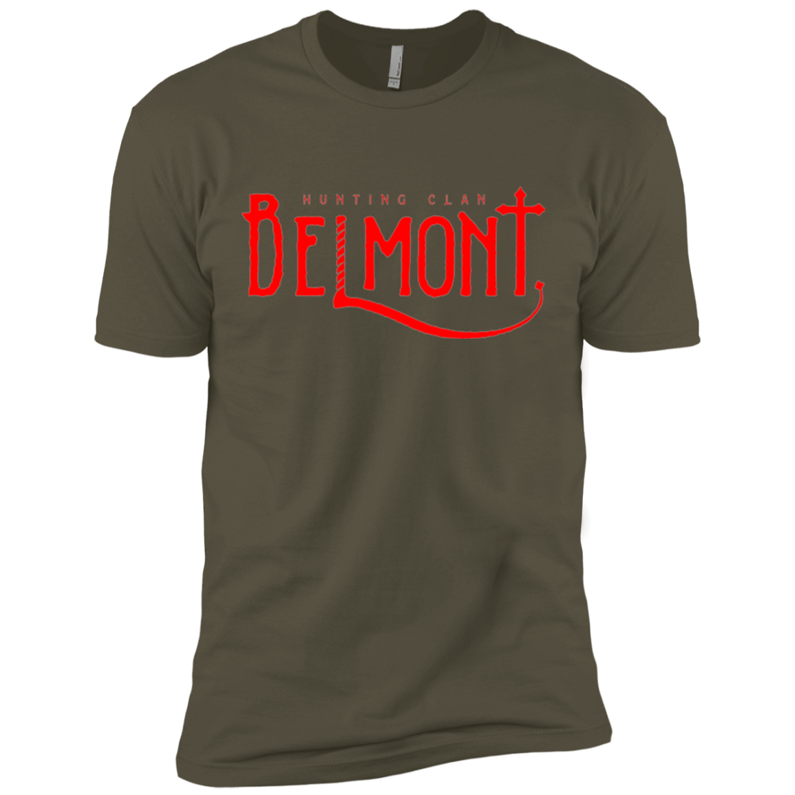 T-Shirts Military Green / X-Small Belmont Men's Premium T-Shirt
