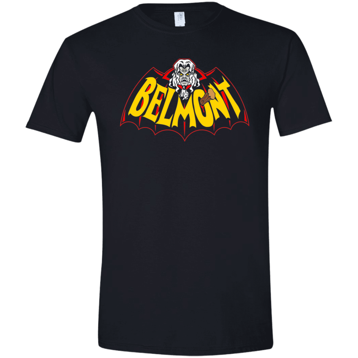 T-Shirts Black / X-Small Belmont Men's Semi-Fitted Softstyle