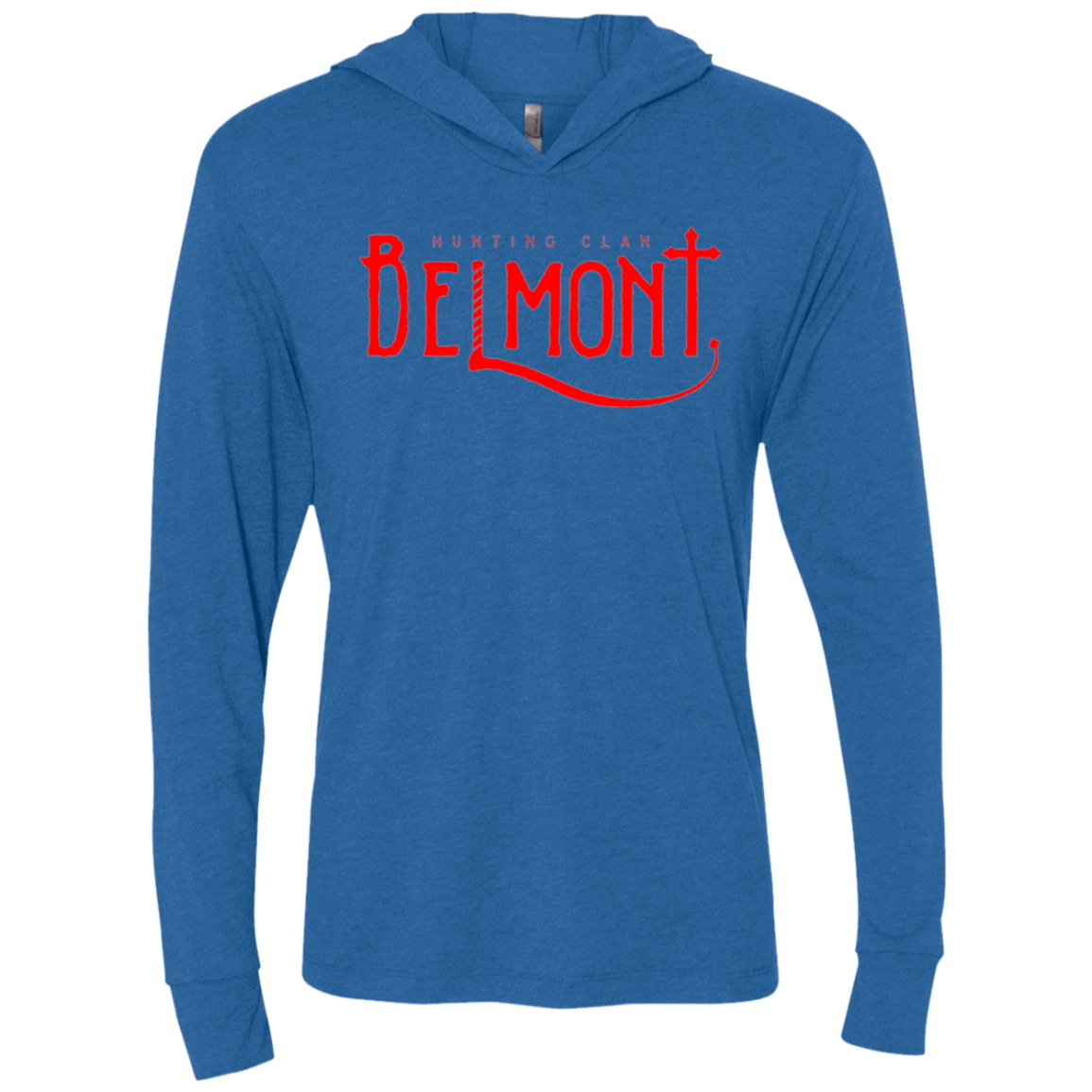 T-Shirts Vintage Royal / X-Small Belmont Triblend Long Sleeve Hoodie Tee