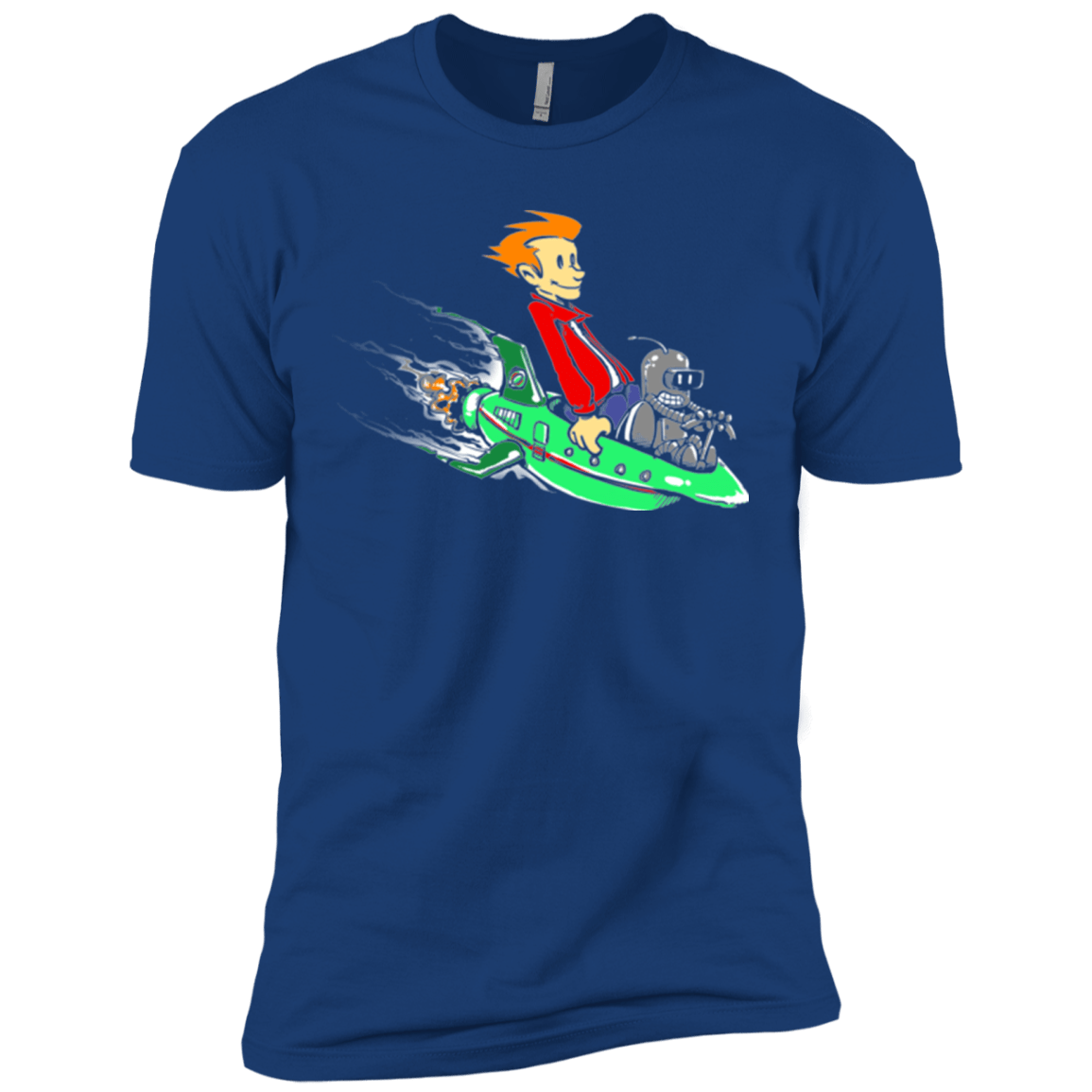 T-Shirts Royal / X-Small Bender and Fry Men's Premium T-Shirt