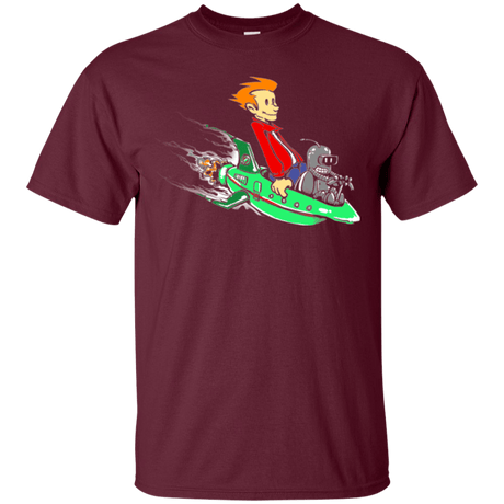 T-Shirts Maroon / Small Bender and Fry T-Shirt