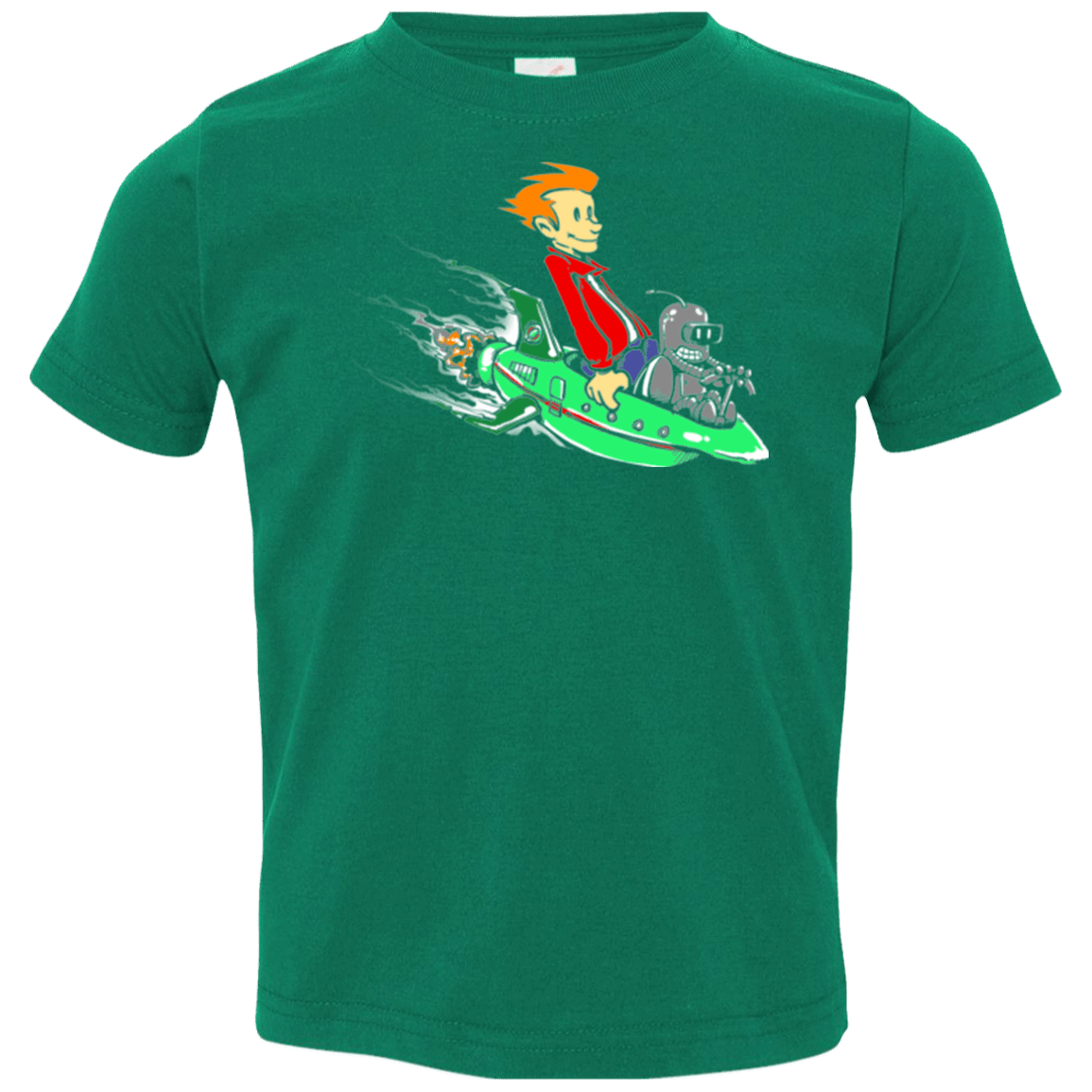 T-Shirts Kelly / 2T Bender and Fry Toddler Premium T-Shirt