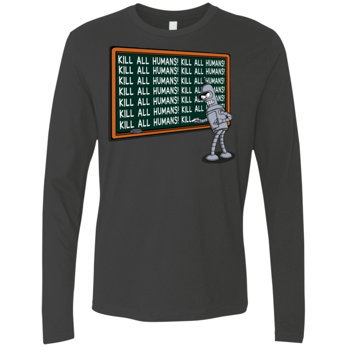 T-Shirts Heavy Metal / Small Bender Detention Men's Premium Long Sleeve