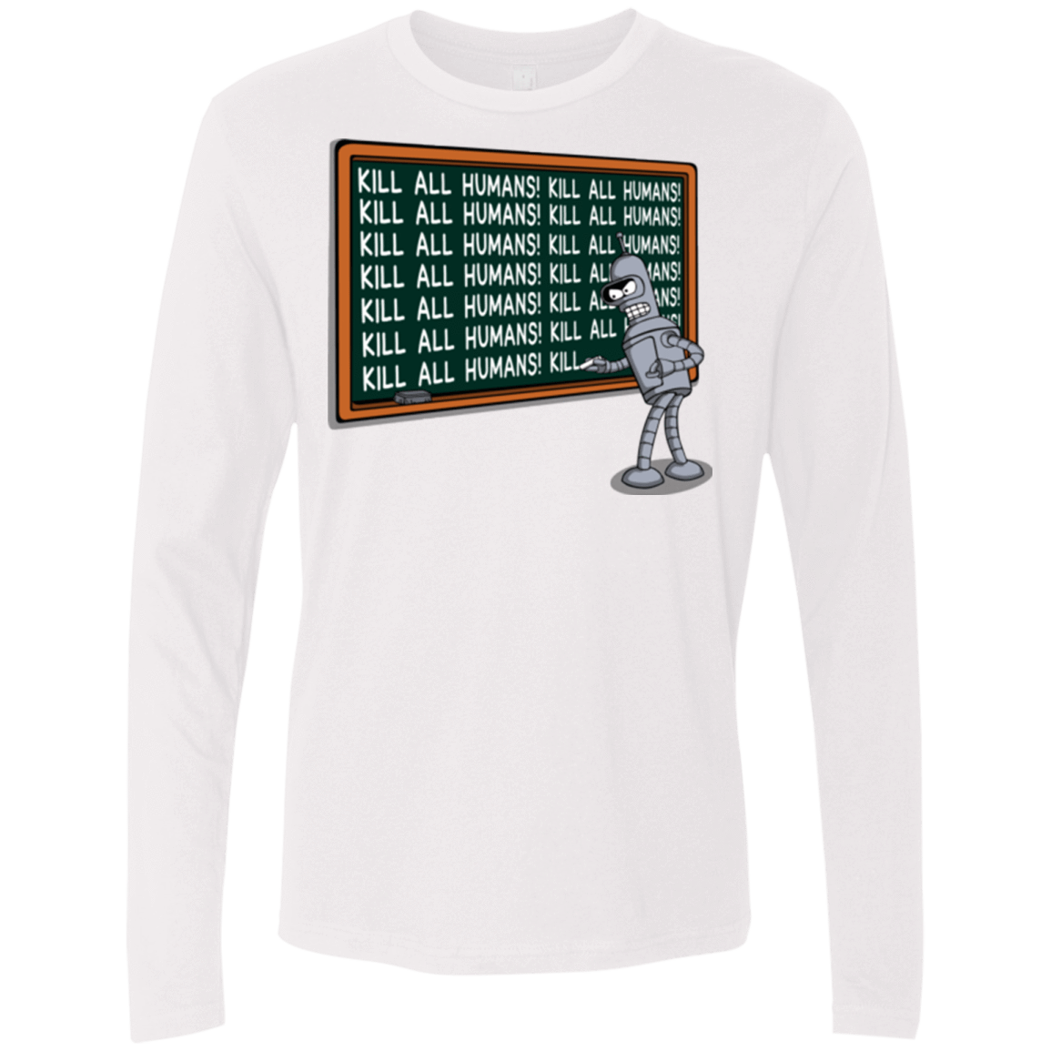 T-Shirts White / Small Bender Detention Men's Premium Long Sleeve