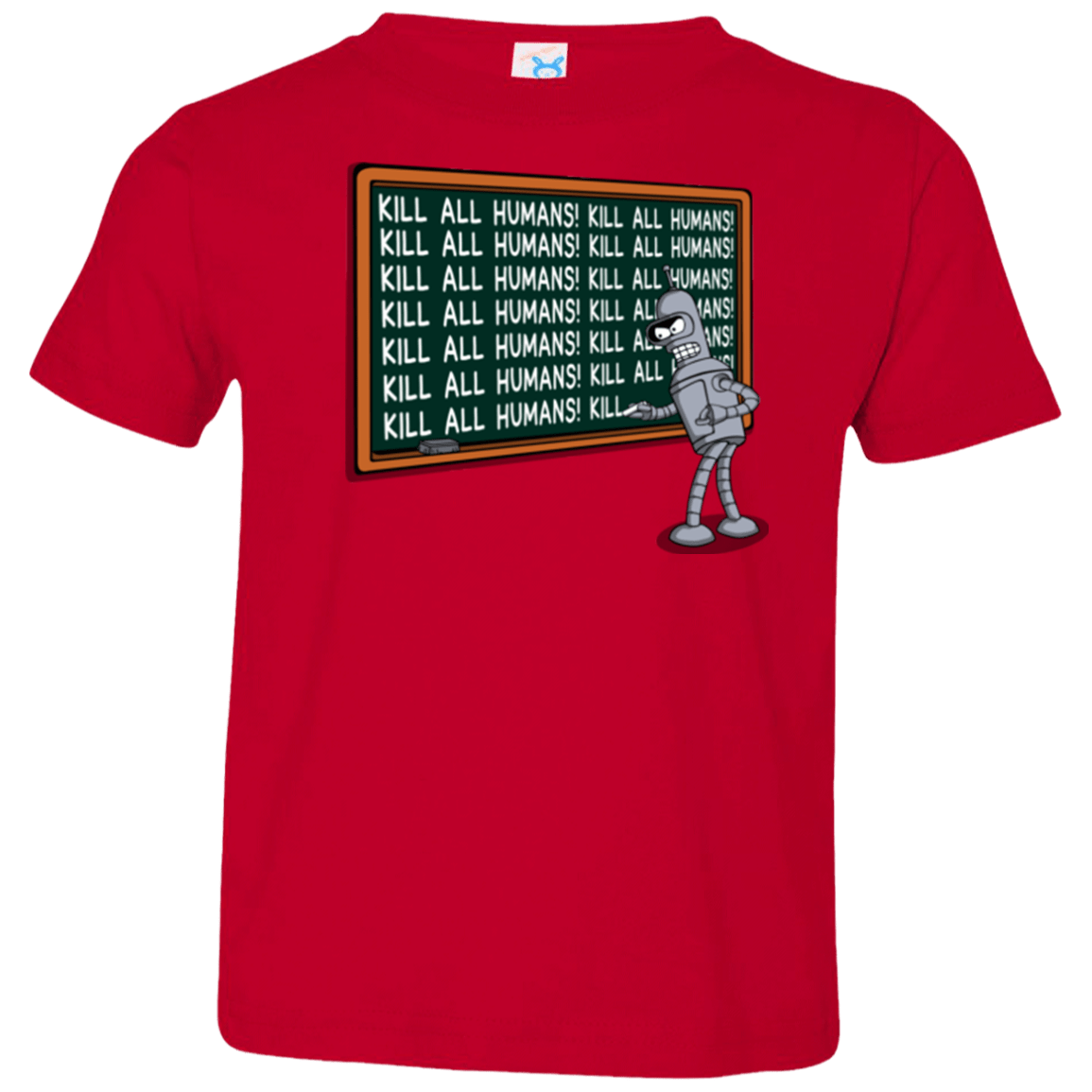 T-Shirts Red / 2T Bender Detention Toddler Premium T-Shirt