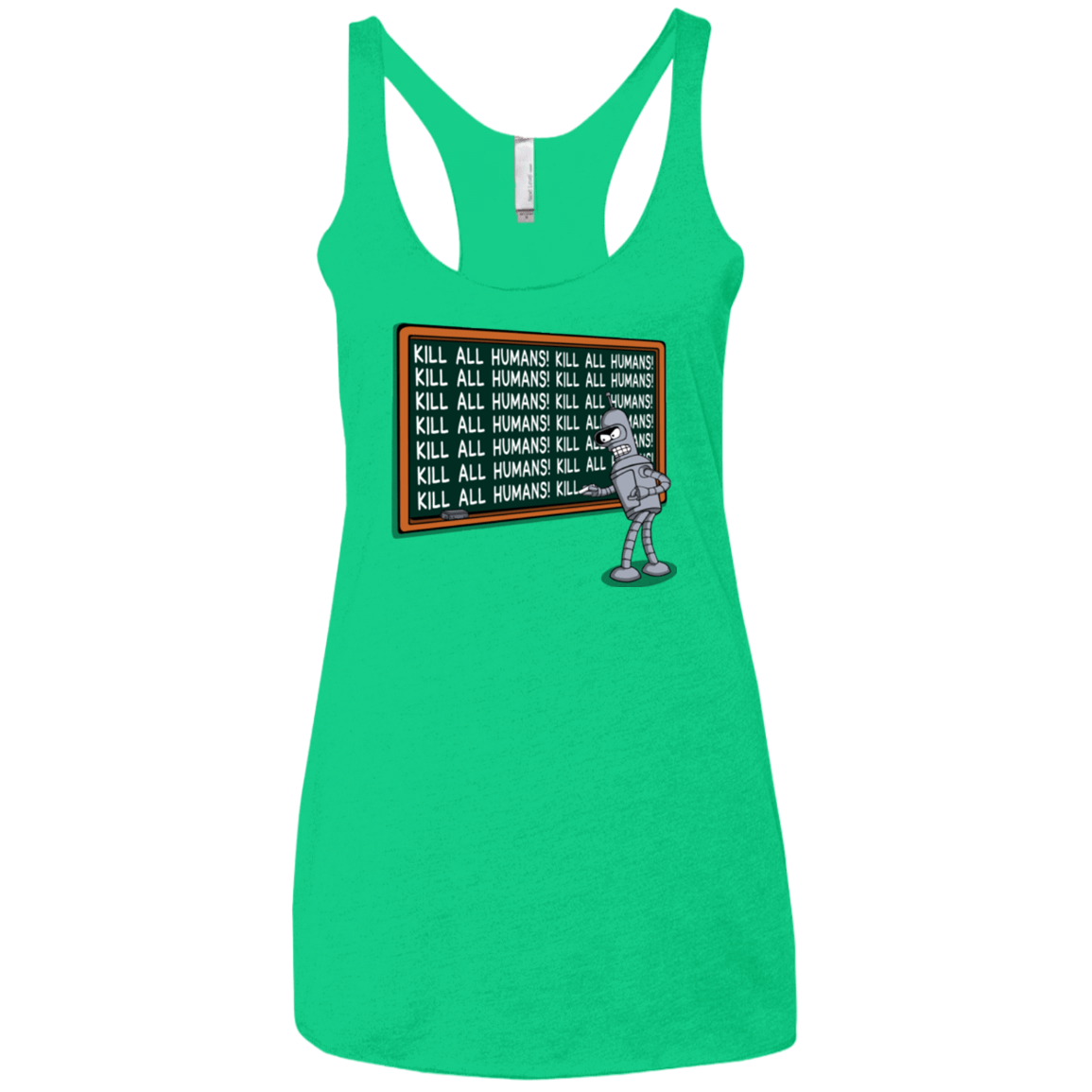 T-Shirts Envy / X-Small Bender Detention Women's Triblend Racerback Tank