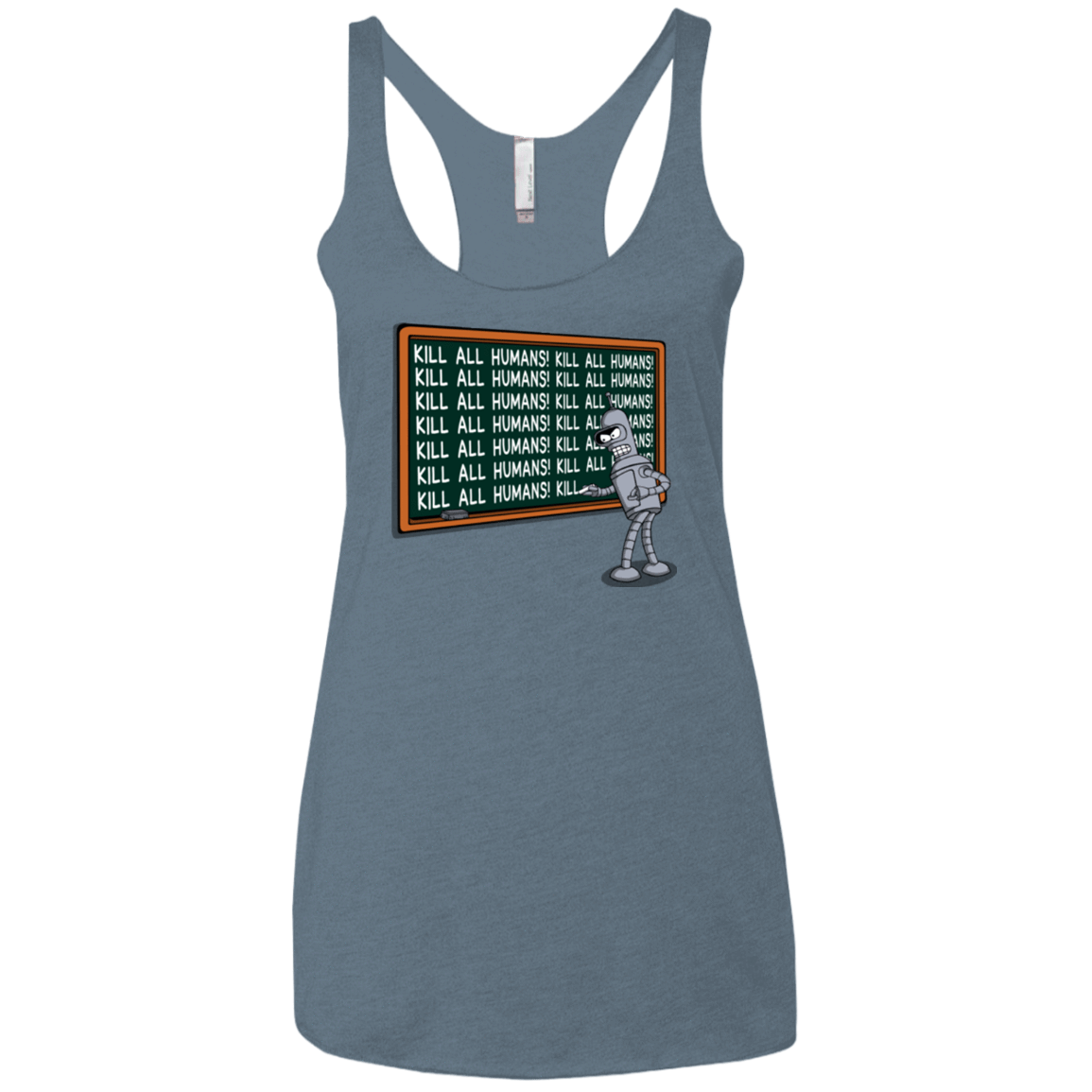 T-Shirts Indigo / X-Small Bender Detention Women's Triblend Racerback Tank