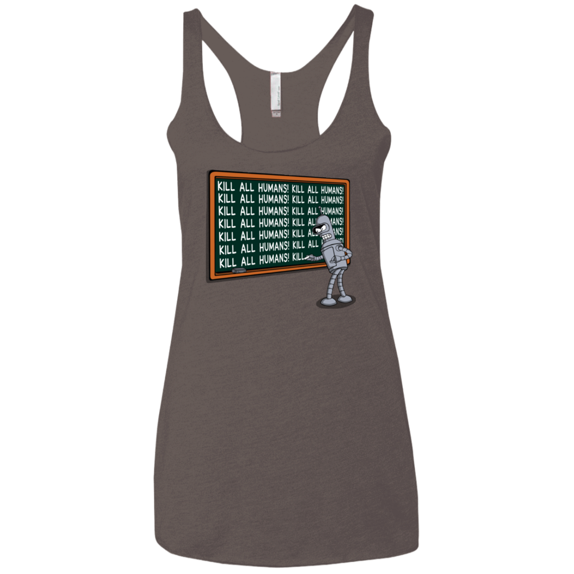 T-Shirts Macchiato / X-Small Bender Detention Women's Triblend Racerback Tank
