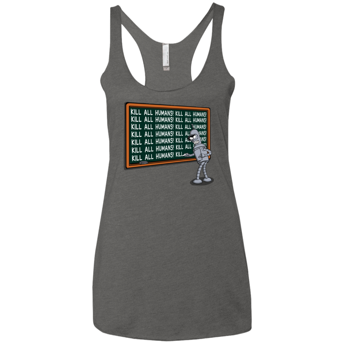 T-Shirts Premium Heather / X-Small Bender Detention Women's Triblend Racerback Tank