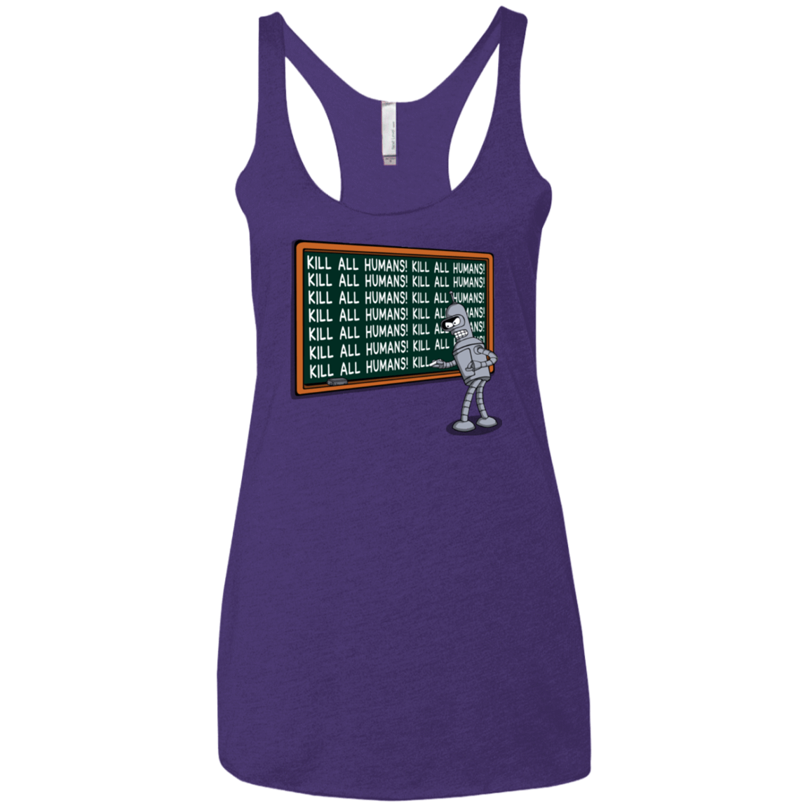 T-Shirts Purple / X-Small Bender Detention Women's Triblend Racerback Tank