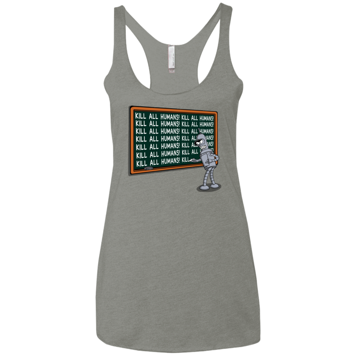T-Shirts Venetian Grey / X-Small Bender Detention Women's Triblend Racerback Tank