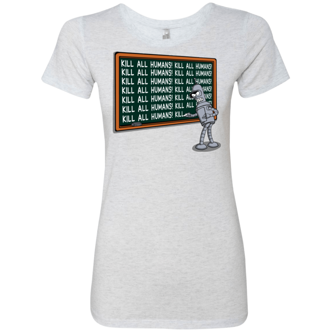 T-Shirts Heather White / Small Bender Detention Women's Triblend T-Shirt