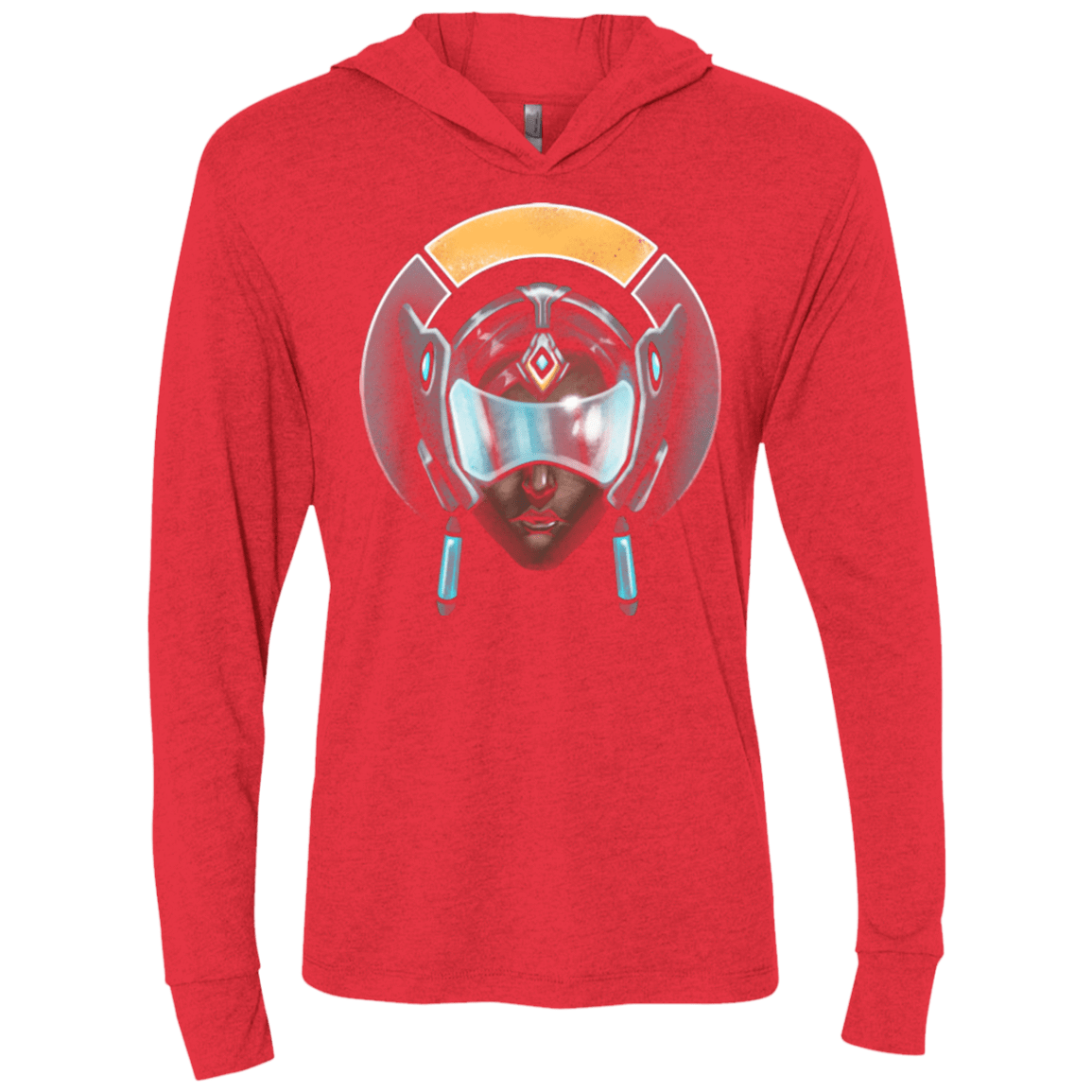 T-Shirts Vintage Red / X-Small Bender of Reality Triblend Long Sleeve Hoodie Tee