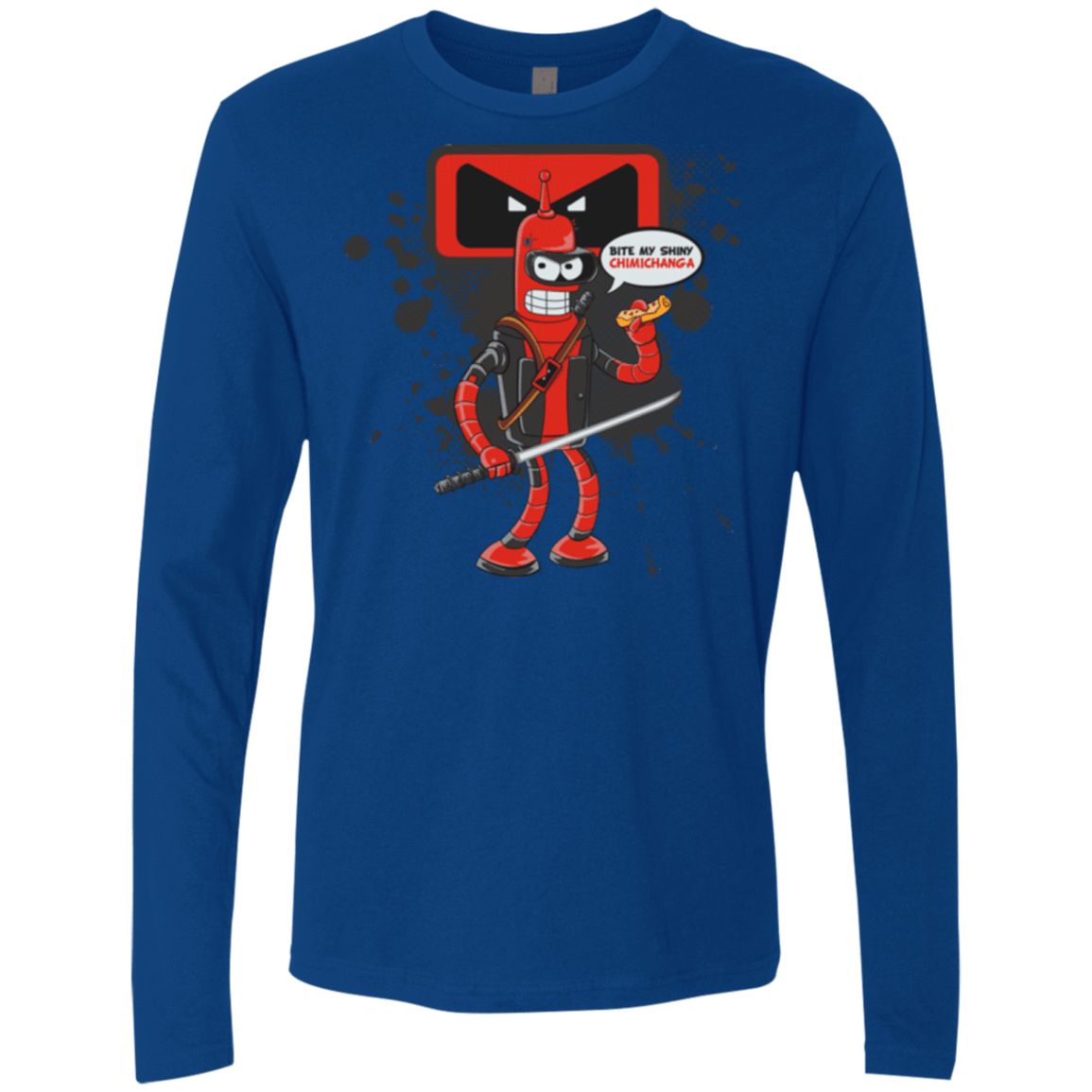 T-Shirts Royal / Small Bending The Fourth Wall Men's Premium Long Sleeve