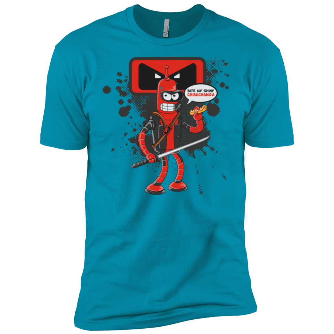 T-Shirts Turquoise / X-Small Bending The Fourth Wall Men's Premium T-Shirt
