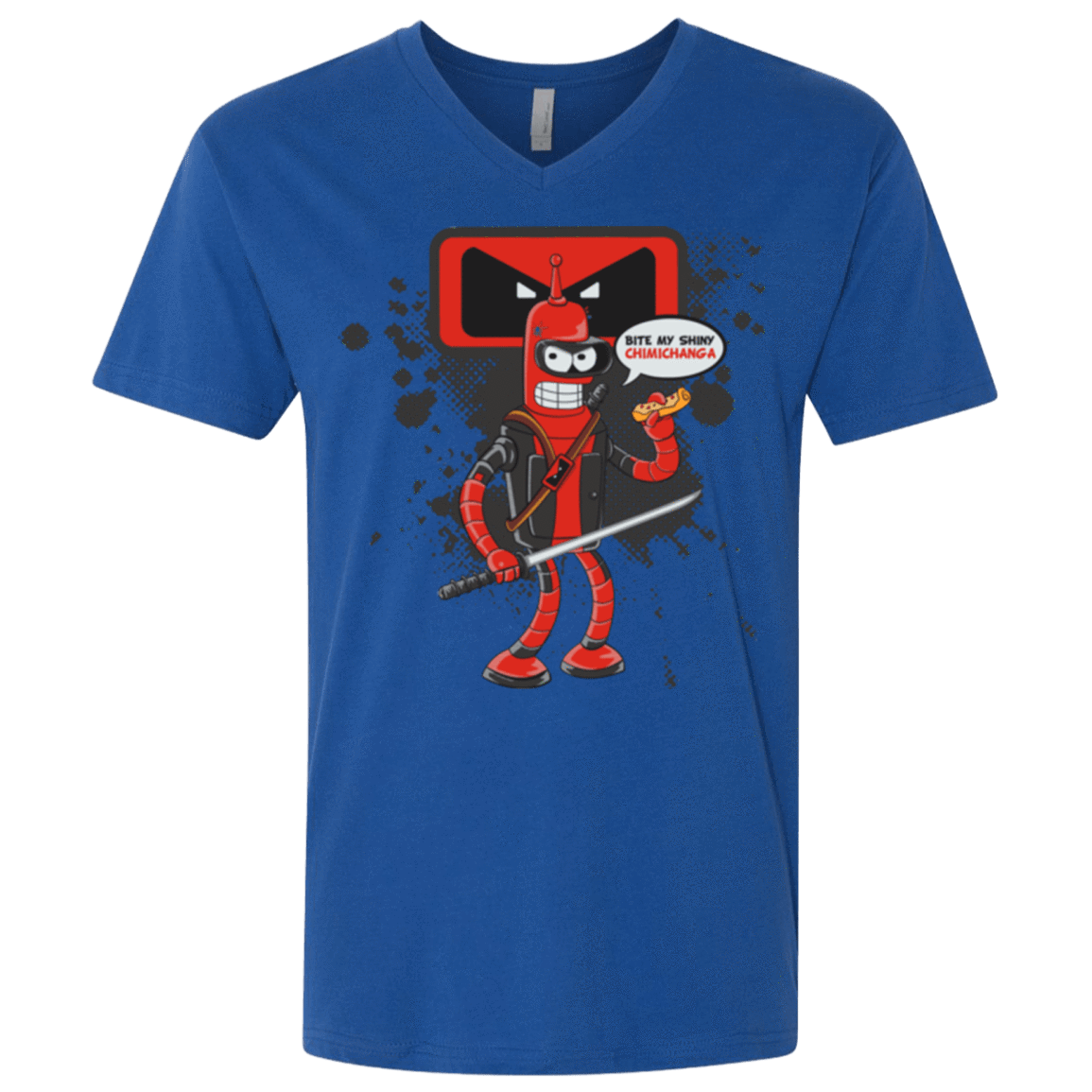 T-Shirts Royal / X-Small Bending The Fourth Wall Men's Premium V-Neck