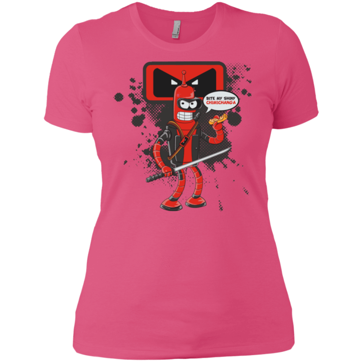 T-Shirts Hot Pink / X-Small Bending The Fourth Wall Women's Premium T-Shirt