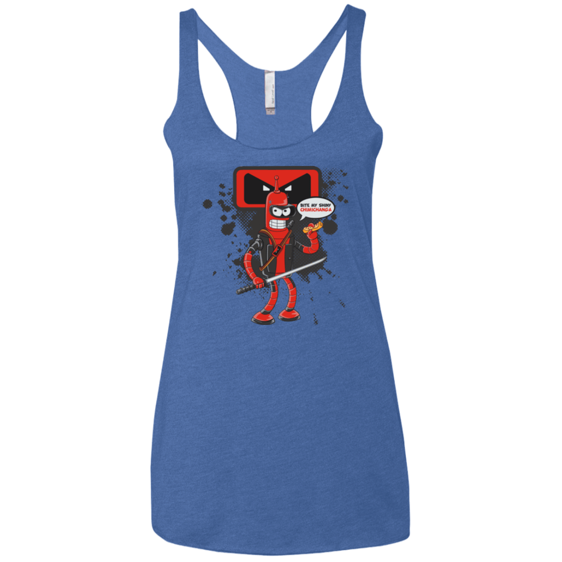 T-Shirts Vintage Royal / X-Small Bending The Fourth Wall Women's Triblend Racerback Tank