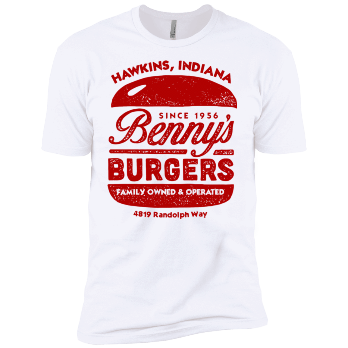 T-Shirts White / YXS Benny's Burgers Boys Premium T-Shirt