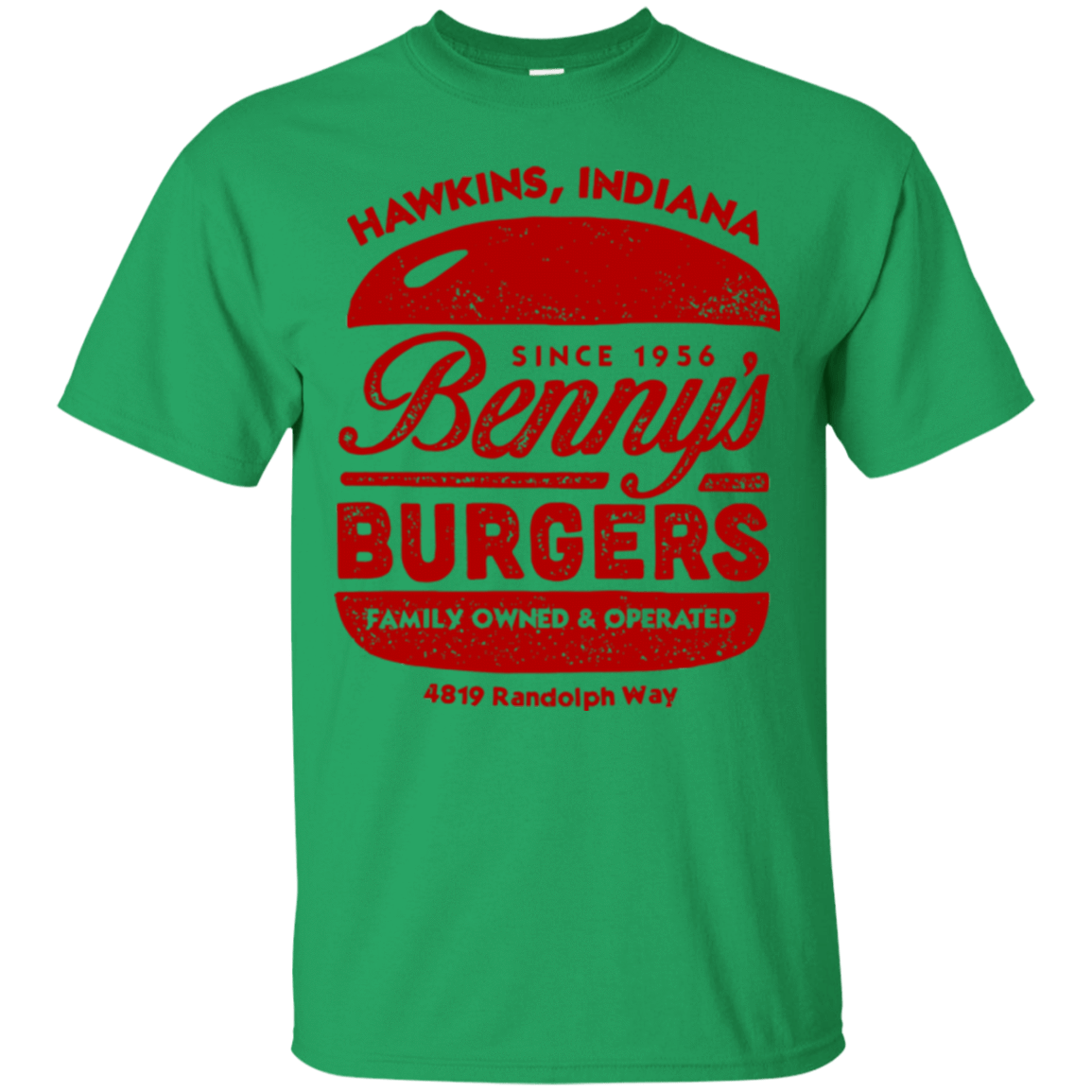T-Shirts Irish Green / Small Benny's Burgers T-Shirt