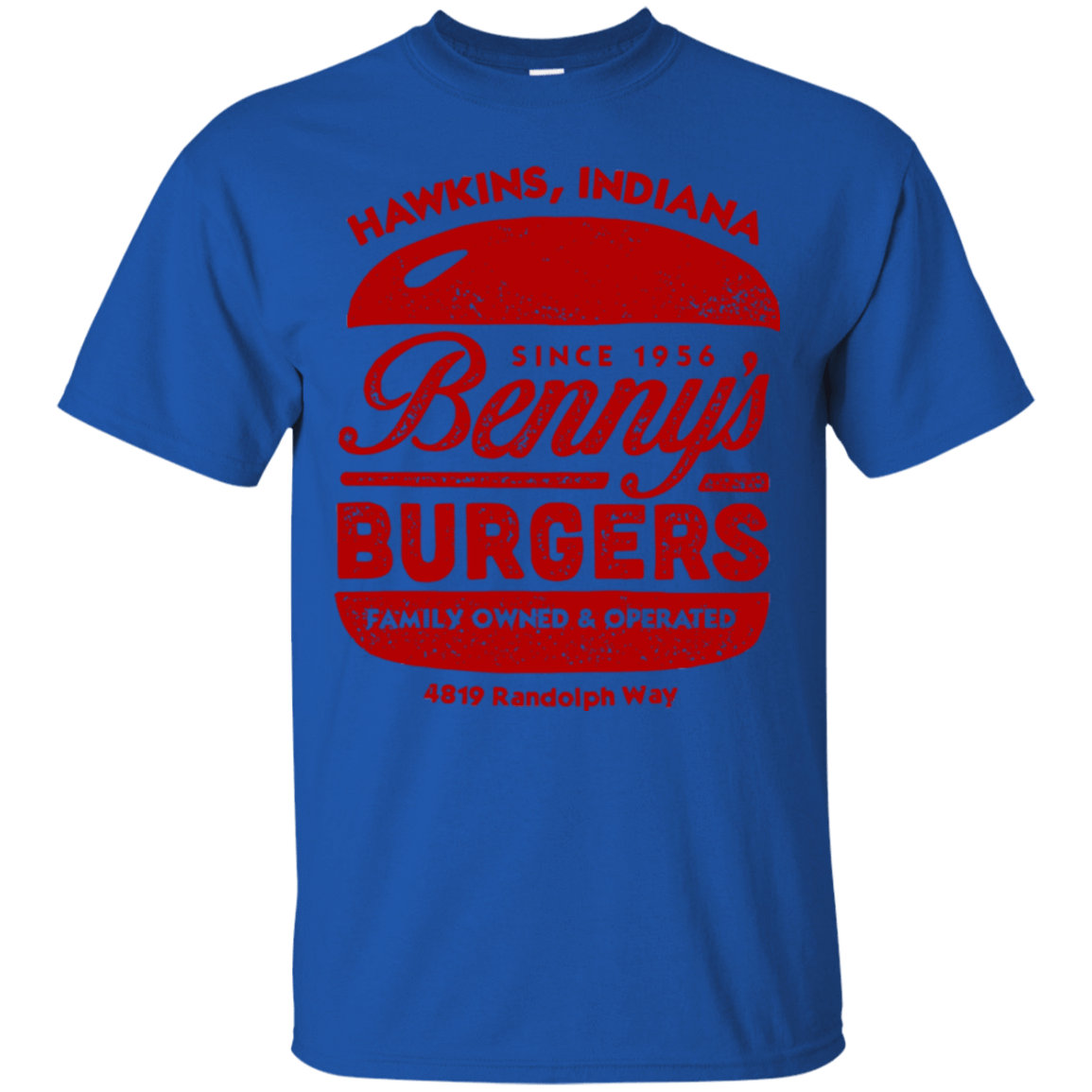 T-Shirts Royal / Small Benny's Burgers T-Shirt