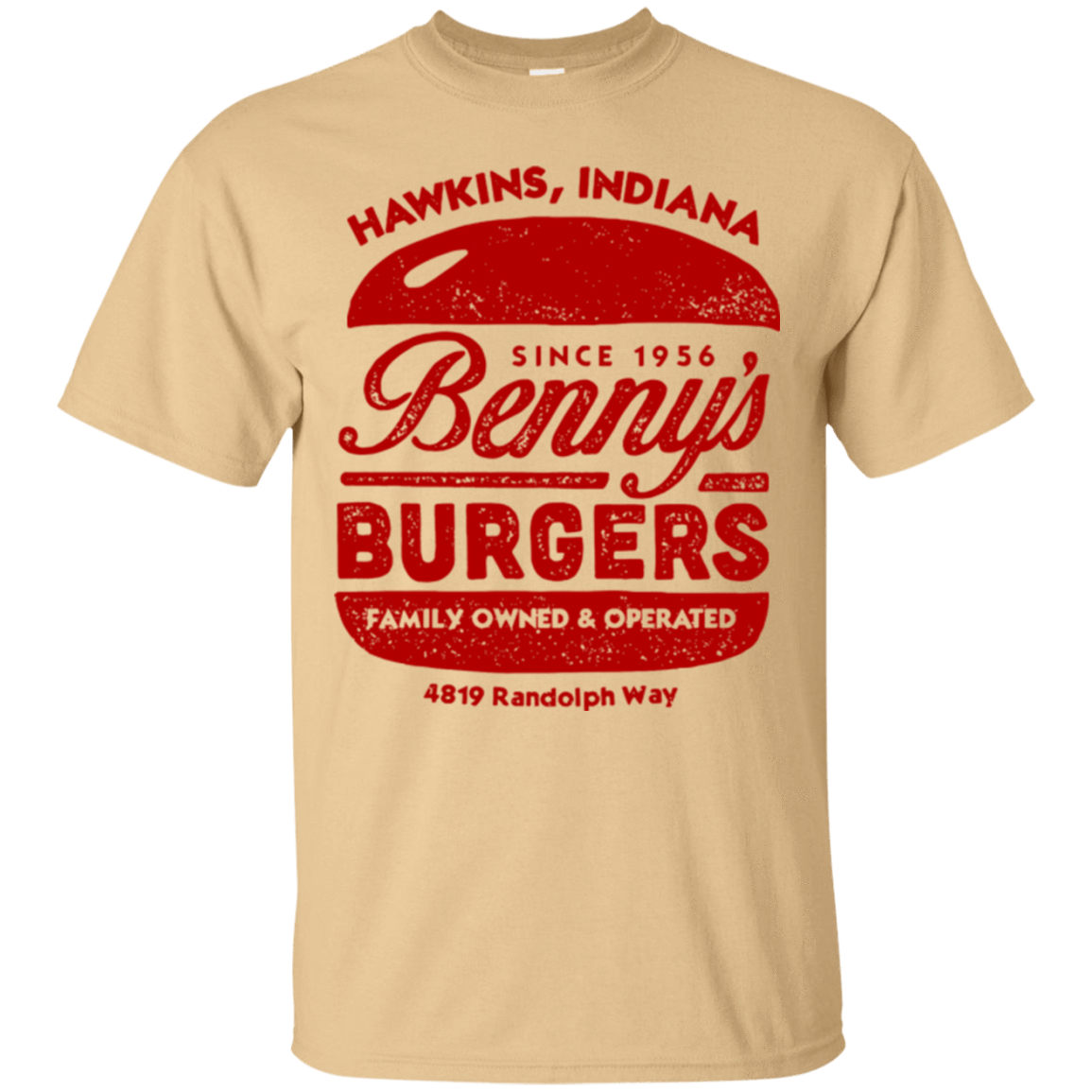 T-Shirts Vegas Gold / Small Benny's Burgers T-Shirt