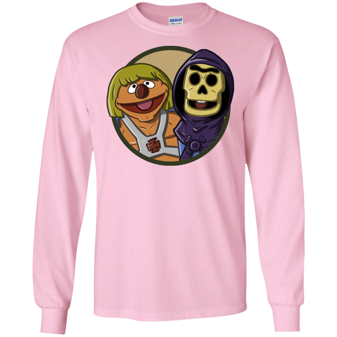 T-Shirts Light Pink / S Bert and Ernie Men's Long Sleeve T-Shirt