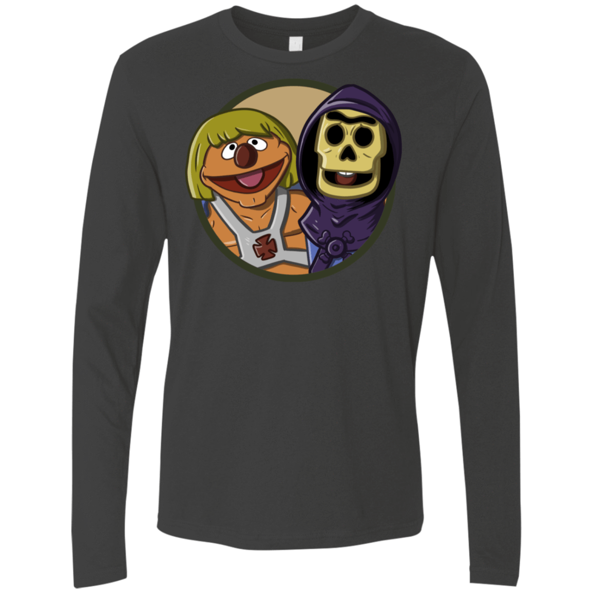 T-Shirts Heavy Metal / S Bert and Ernie Men's Premium Long Sleeve