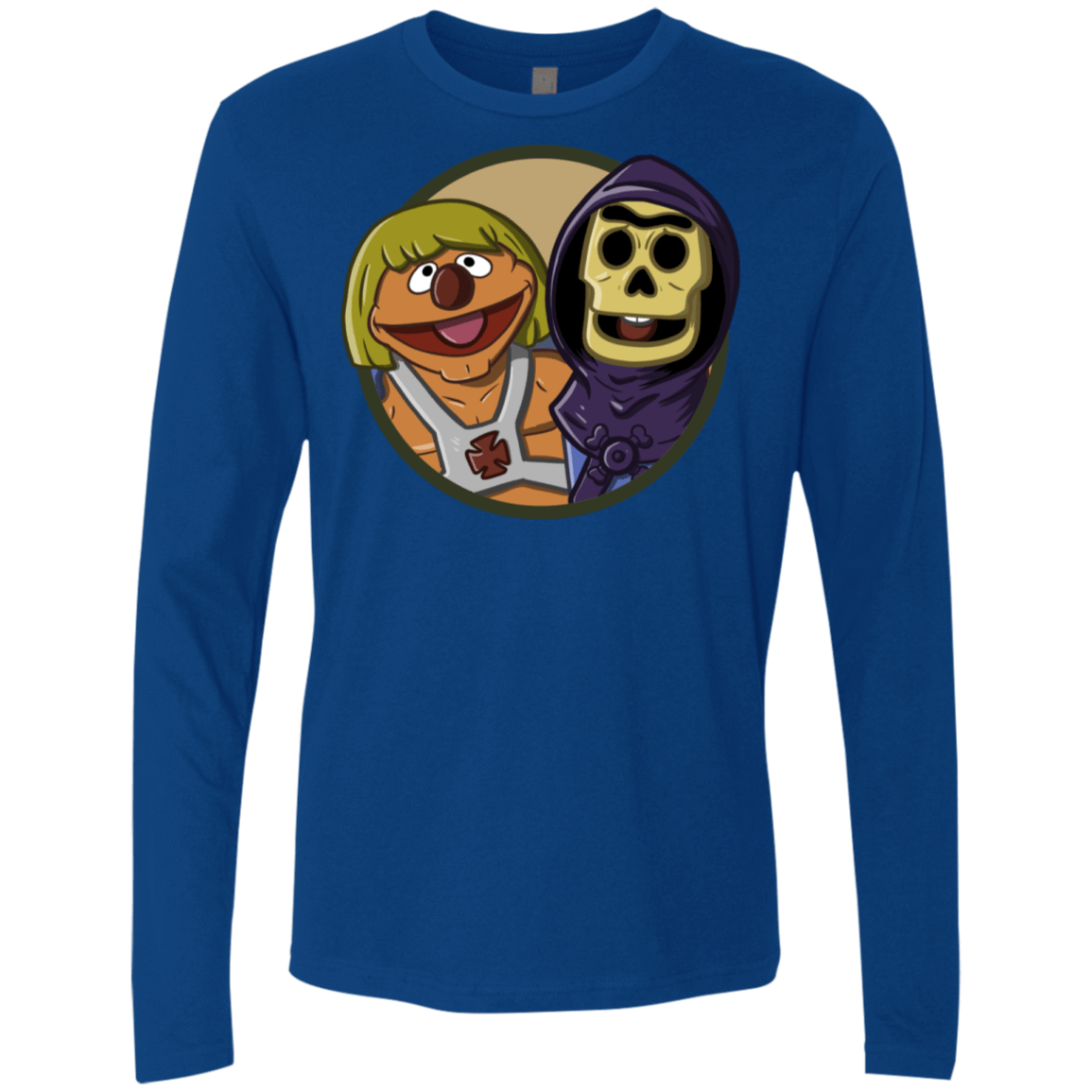 T-Shirts Royal / S Bert and Ernie Men's Premium Long Sleeve