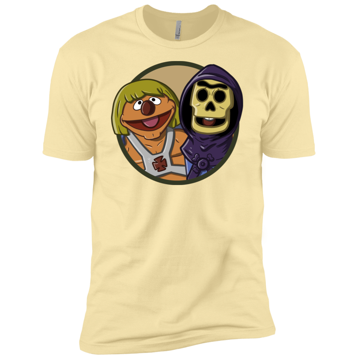 T-Shirts Banana Cream / X-Small Bert and Ernie Men's Premium T-Shirt