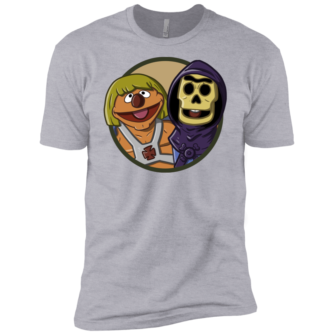 T-Shirts Heather Grey / X-Small Bert and Ernie Men's Premium T-Shirt