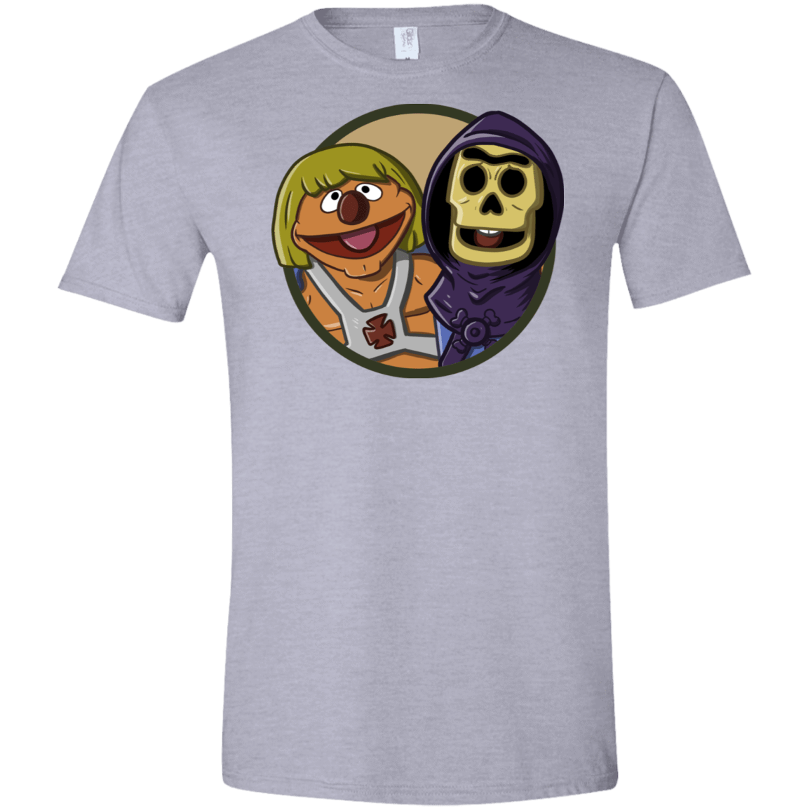T-Shirts Sport Grey / X-Small Bert and Ernie Men's Semi-Fitted Softstyle