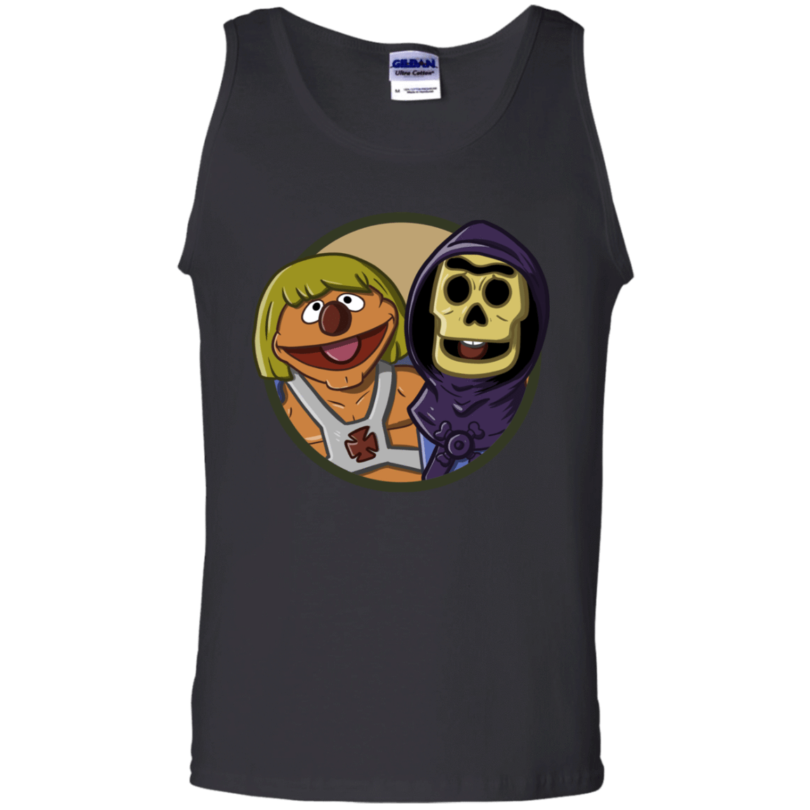T-Shirts Black / S Bert and Ernie Men's Tank Top