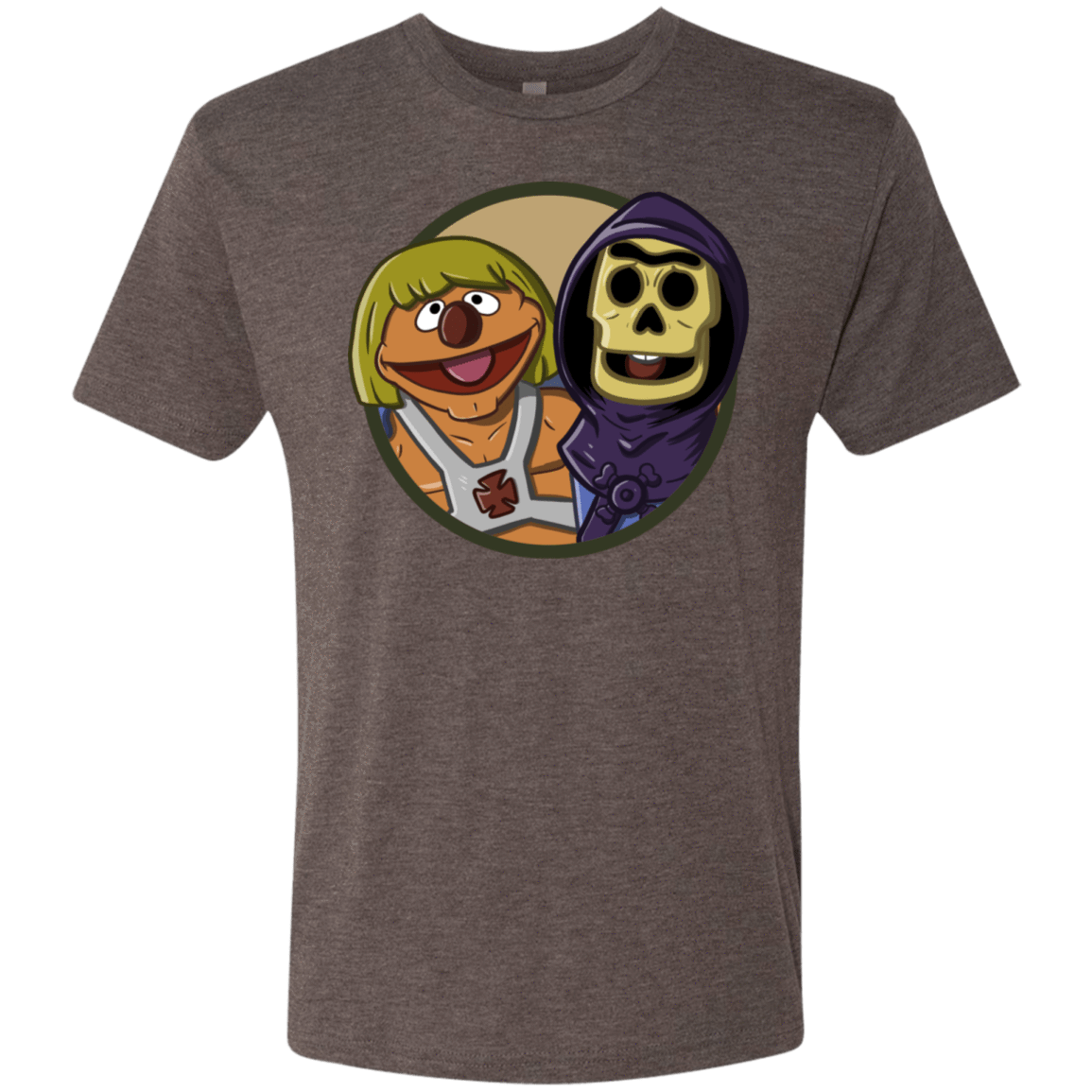 T-Shirts Macchiato / S Bert and Ernie Men's Triblend T-Shirt