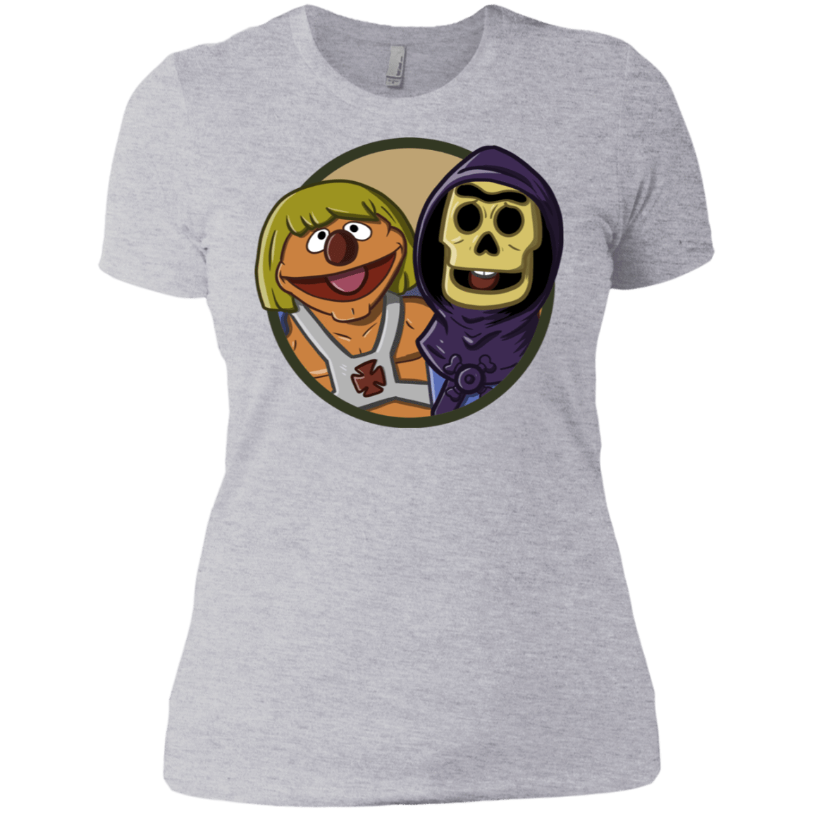 T-Shirts Heather Grey / X-Small Bert and Ernie Women's Premium T-Shirt